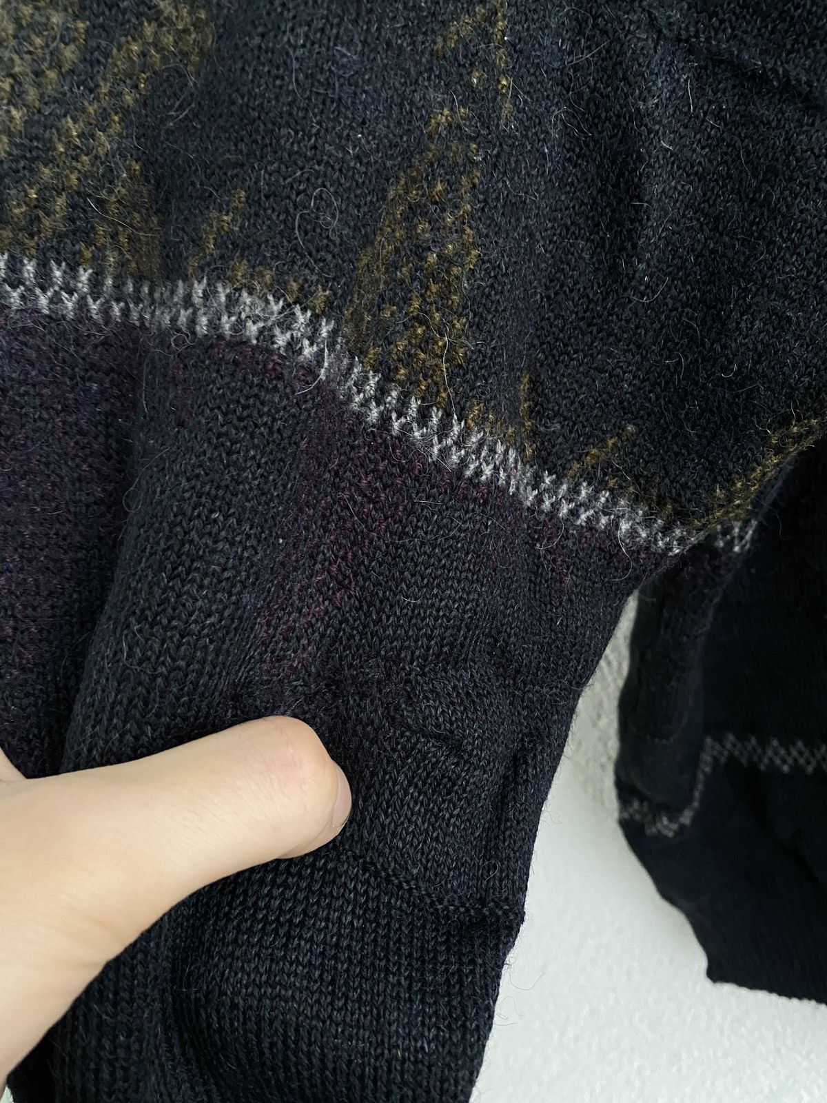 Yves Saint Laurent 90’s YSL Sweater Wool Vintage Yves Saint Laurent Sweatshirt Size US XL / EU 56 / 4 - 19 Thumbnail