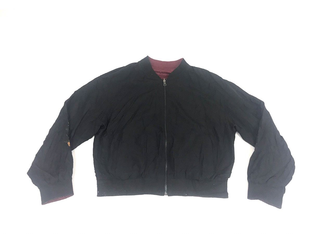 Kcde Begum Sukajan Bomber Embroidery Flower Floral