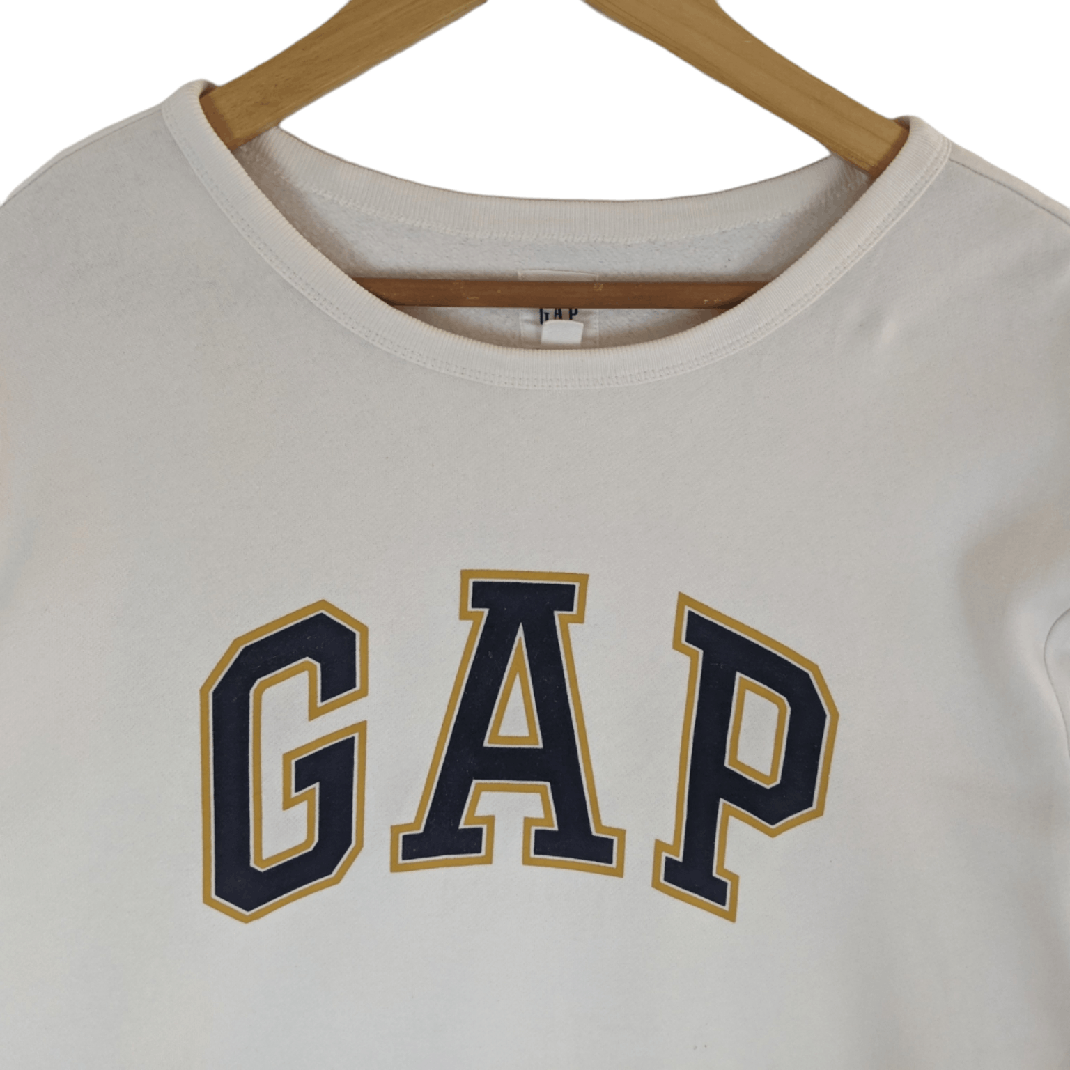 Gap GAP Big Spell Out Crewneck Jumper Sweatshirt Size L / US 10 / IT 46 - 4 Thumbnail