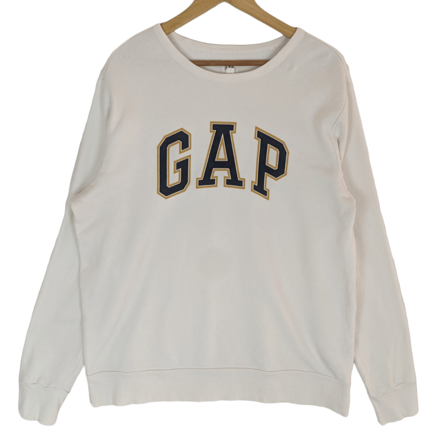 Gap GAP Big Spell Out Crewneck Jumper Sweatshirt Size L / US 10 / IT 46 - 2 Thumbnail