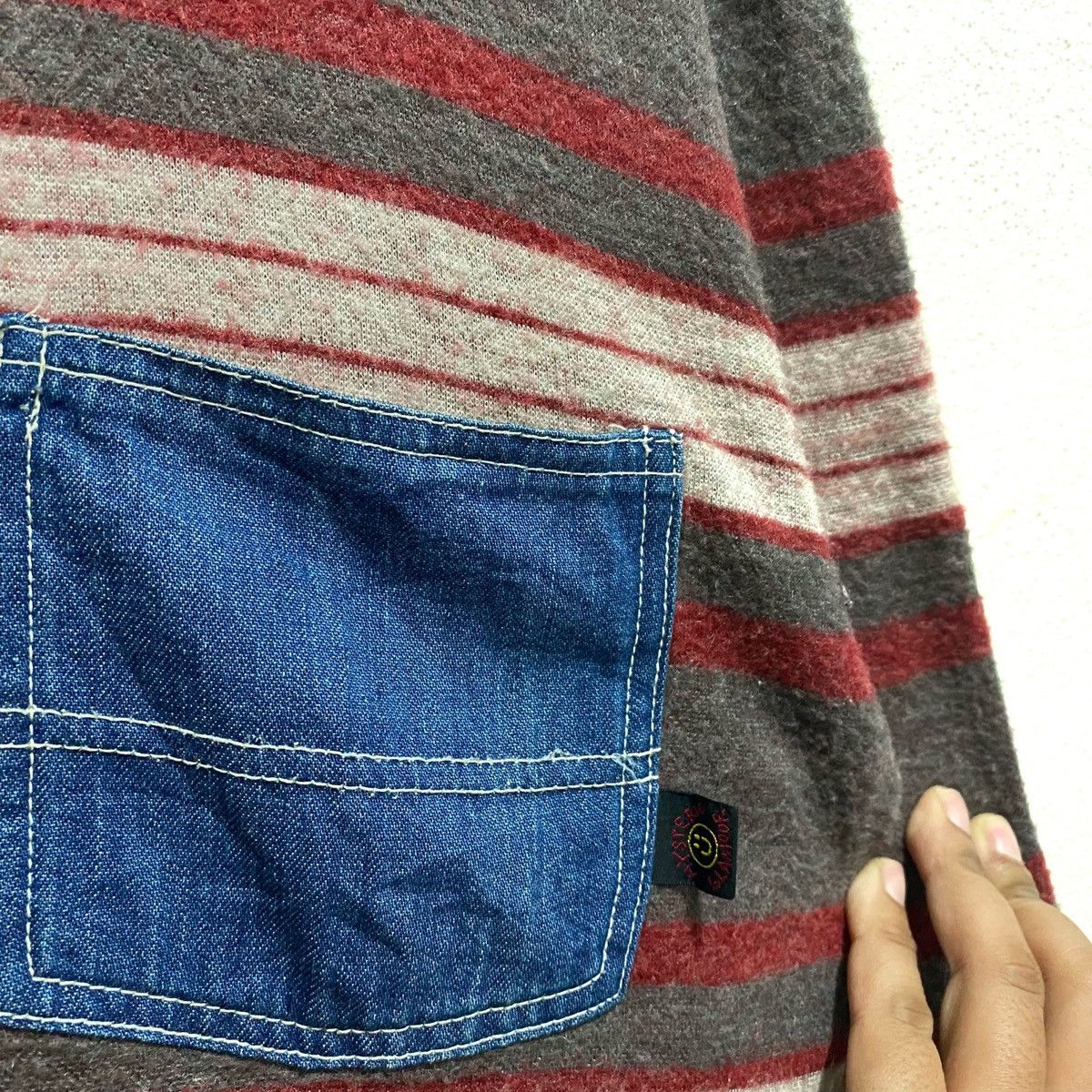 Hysteric Glamour Vintage Hysteric Glamour Wool Denim Workwear Japanese Jacket Size US M / EU 48-50 / 2 - 2 Thumbnail