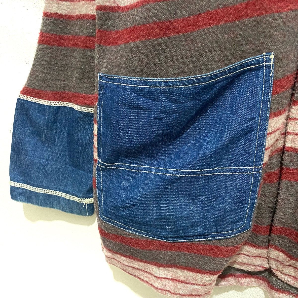 Hysteric Glamour Vintage Hysteric Glamour Wool Denim Workwear Japanese Jacket Size US M / EU 48-50 / 2 - 3 Thumbnail