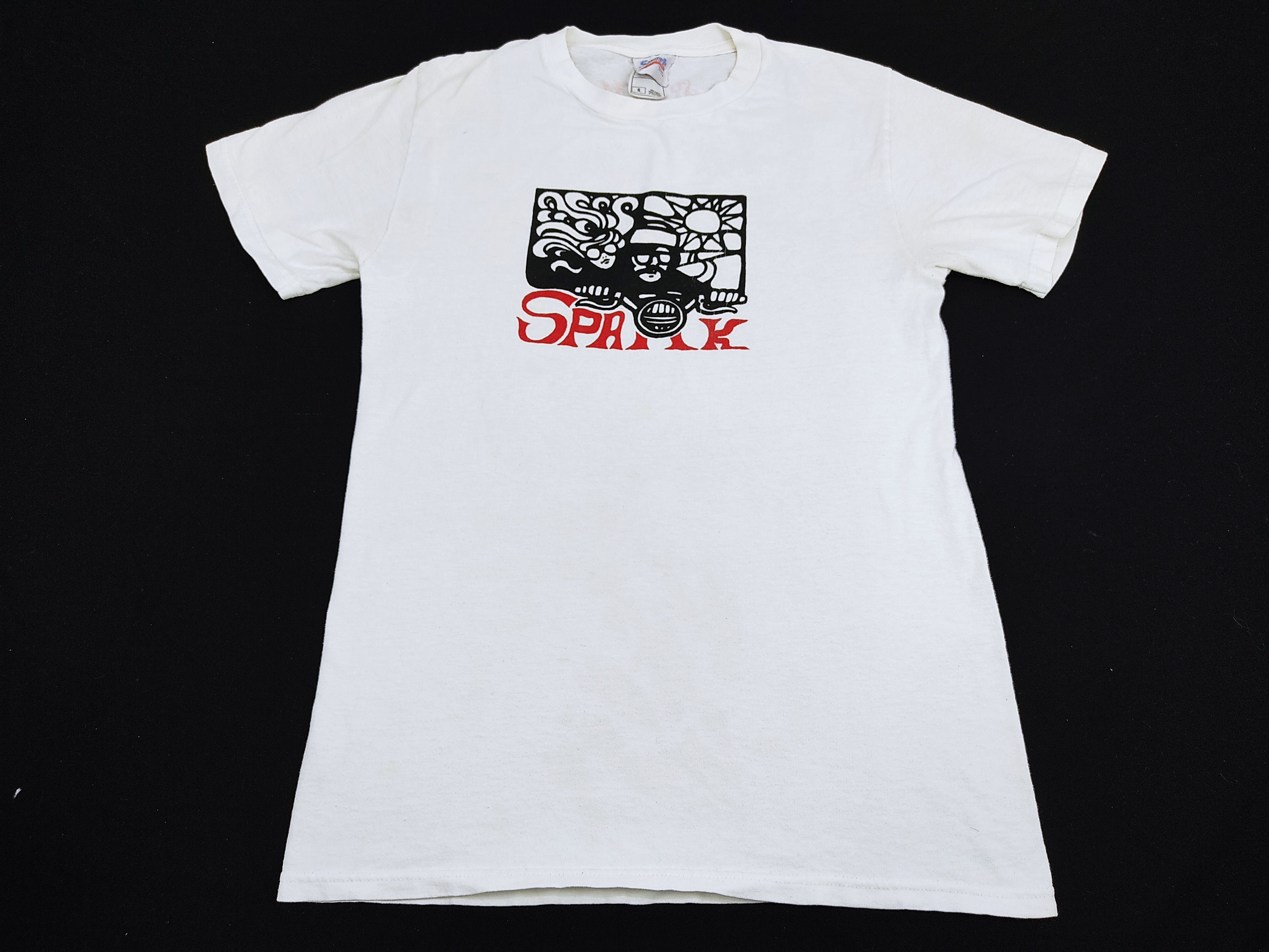 Vintage Vintage 90s Spark Motorcycle Couple Art Made in Mexico Usa Size US S / EU 44-46 / 1 - 1 Thumbnail