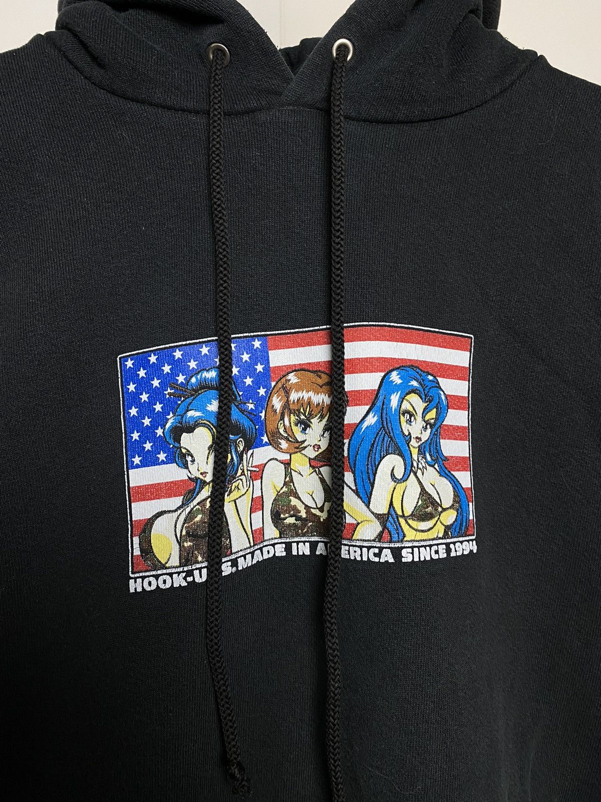 Hook-Ups × Vintage Hook-Ups vintage black sweatshirt skate graphic Size US M / EU 48-50 / 2 - 2 Thumbnail