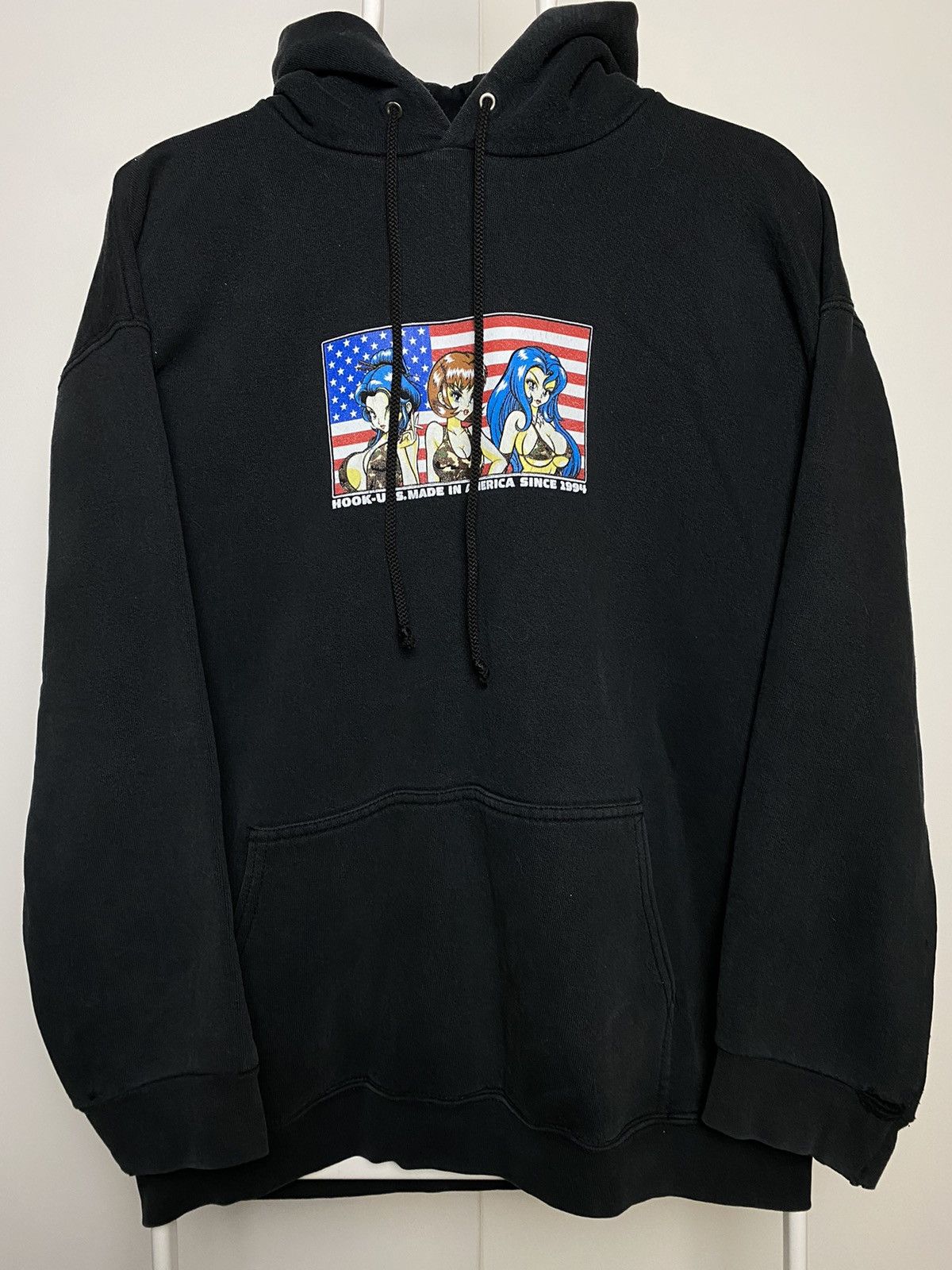 Hook-Ups × Vintage Hook-Ups vintage black sweatshirt skate graphic Size US M / EU 48-50 / 2 - 1 Thumbnail