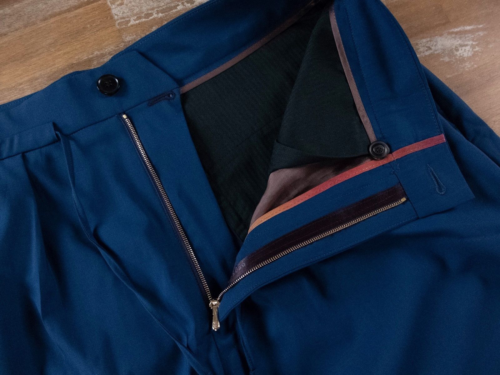 Paul Smith PAUL SMITH mainline pleated blue wool shorts -Size 30 - NWT Size US 30 / EU 46 - 7 Thumbnail