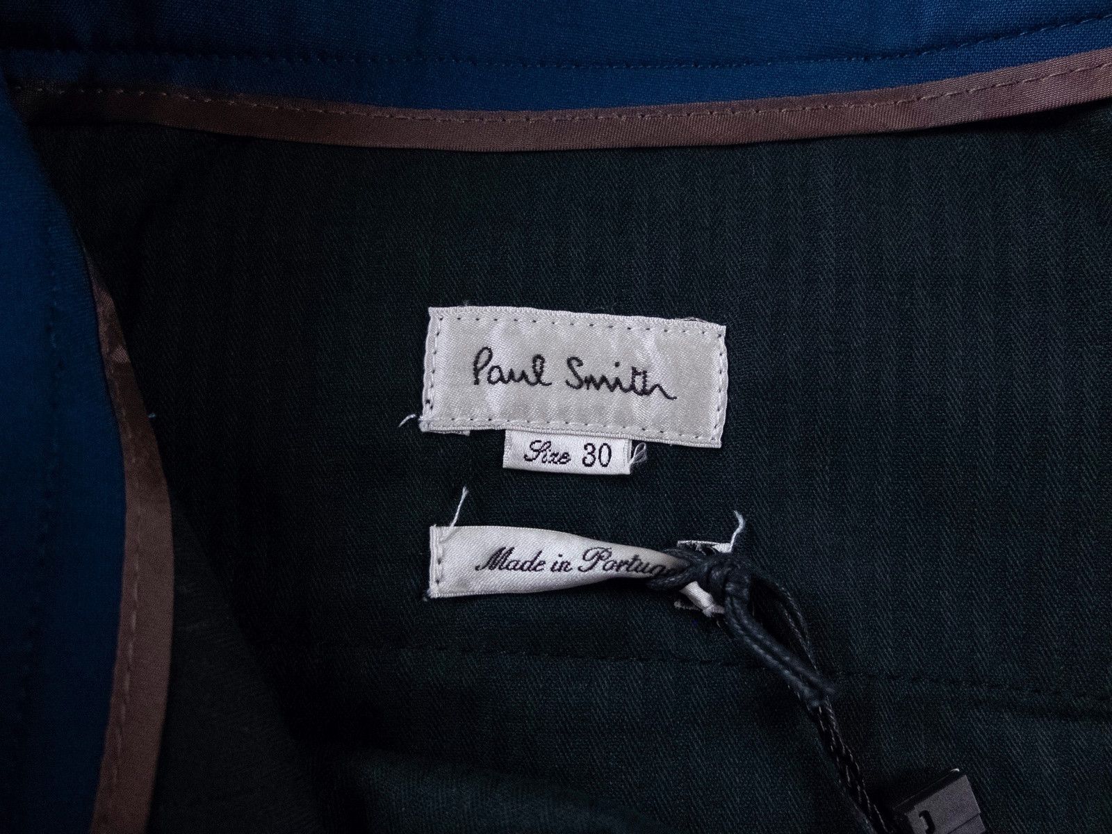 Paul Smith PAUL SMITH mainline pleated blue wool shorts -Size 30 - NWT Size US 30 / EU 46 - 8 Thumbnail
