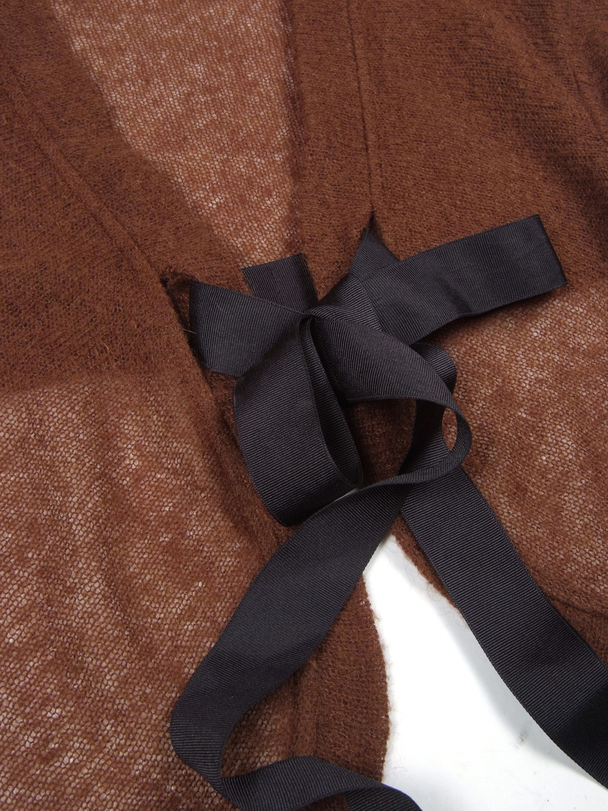 Marni Marni Mohair Cropped Cardigan In Chocolate Brown IT42 Size M / US 6-8 / IT 42-44 - 4 Thumbnail