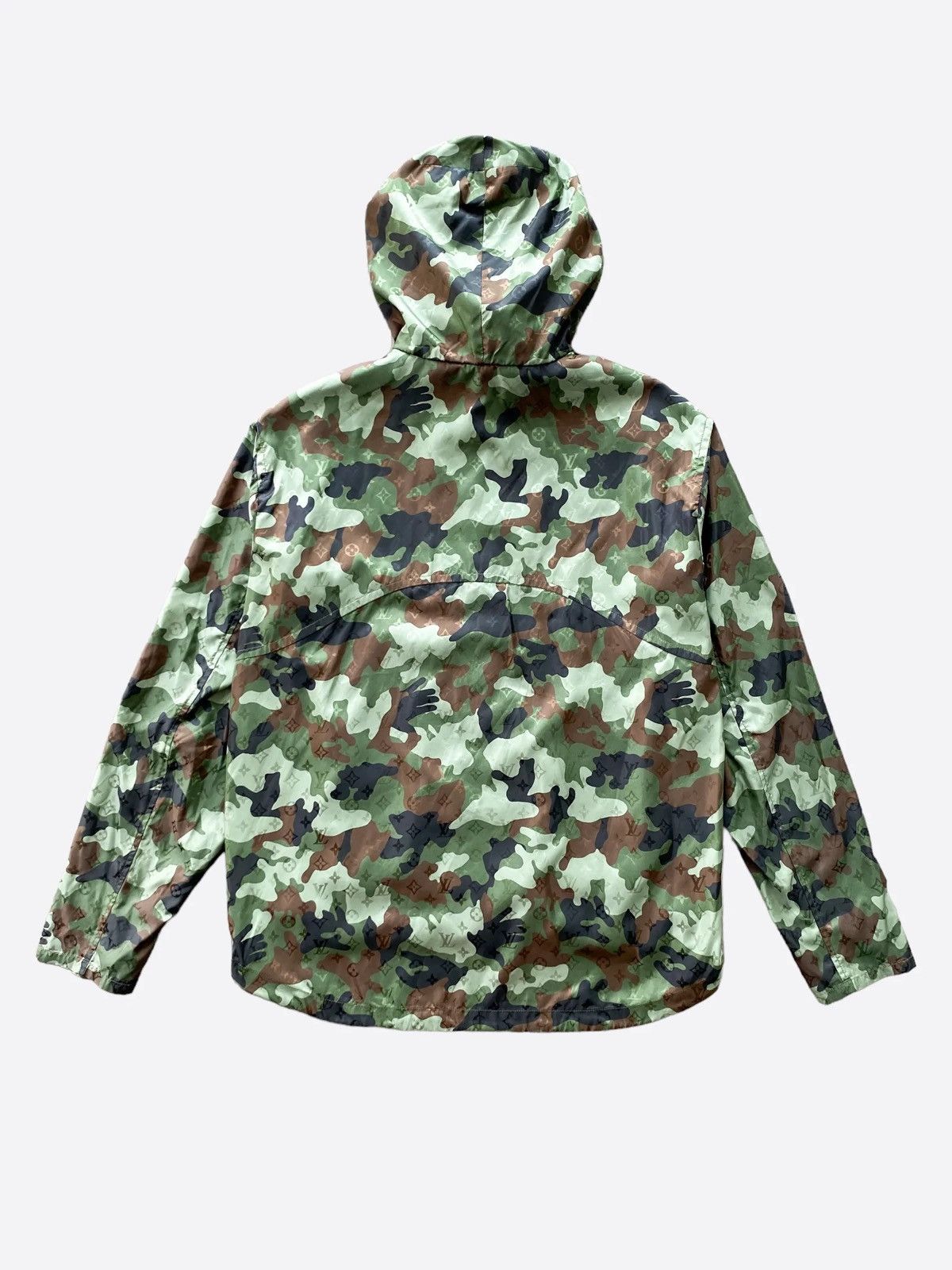Louis Vuitton Louis Vuitton Camo Monogram Wind Breaker Size US L / EU 52-54 / 3 - 2 Thumbnail