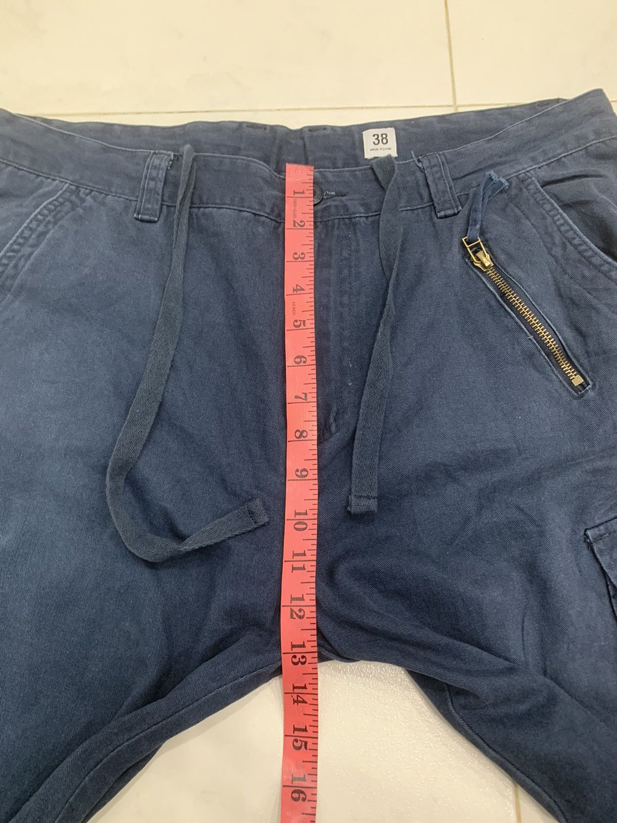 Japanese Brand Mustway 8 Pocket Cargo Pants Size US 39 - 10 Thumbnail