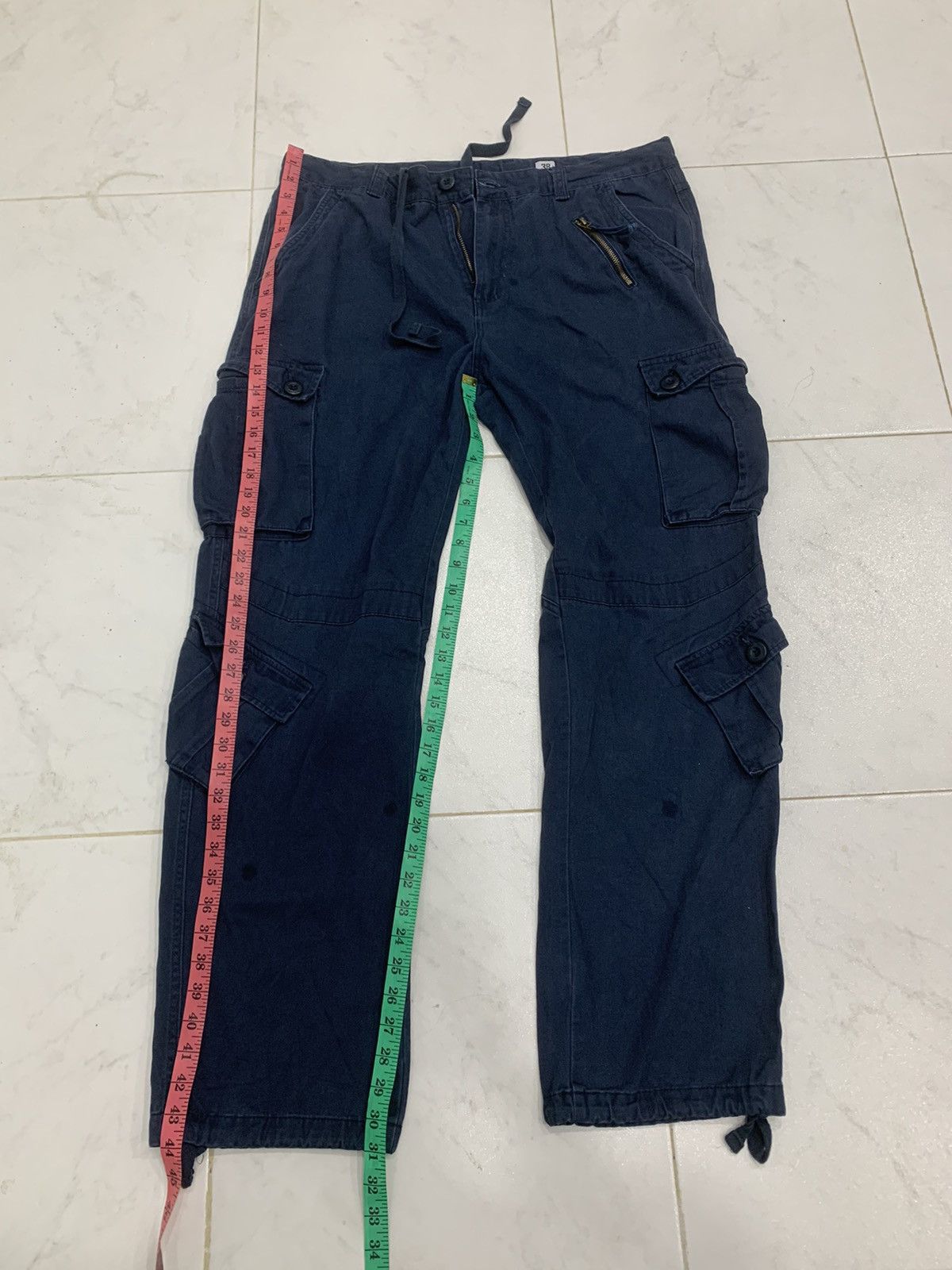 Japanese Brand Mustway 8 Pocket Cargo Pants Size US 39 - 9 Thumbnail