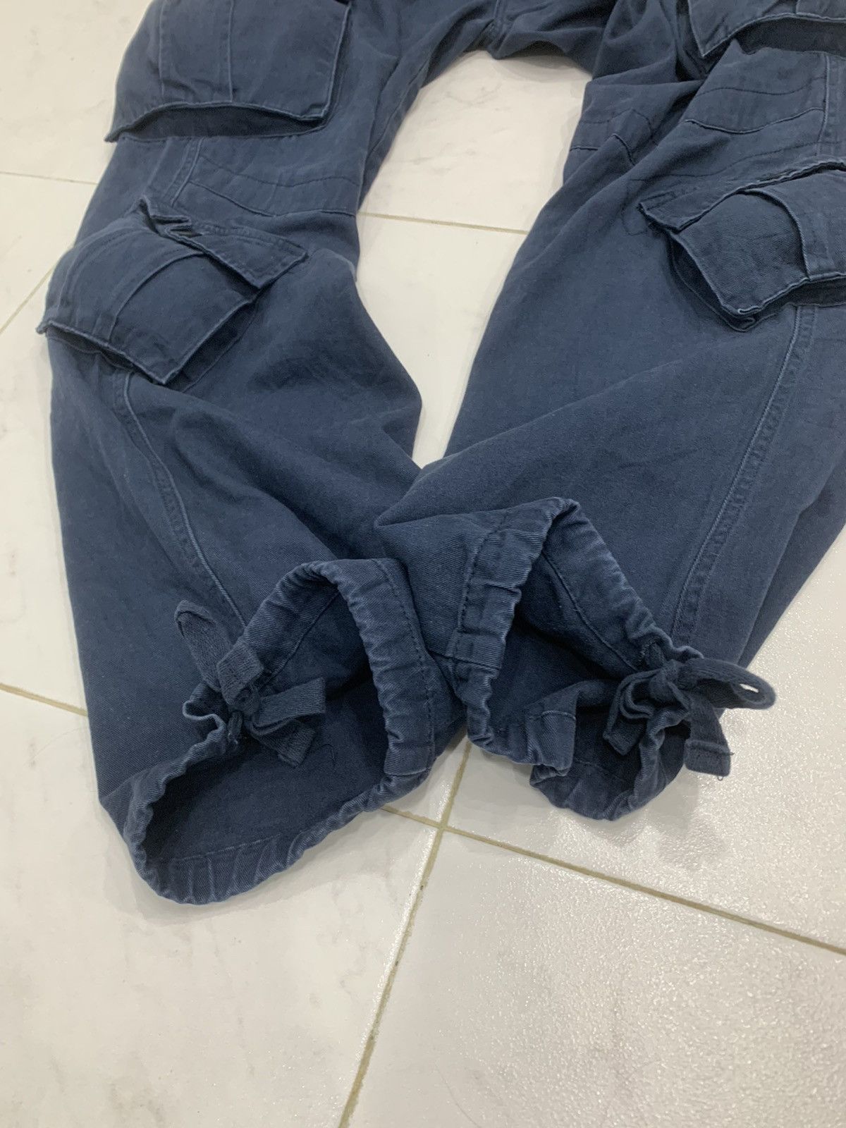 Japanese Brand Mustway 8 Pocket Cargo Pants Size US 39 - 12 Thumbnail