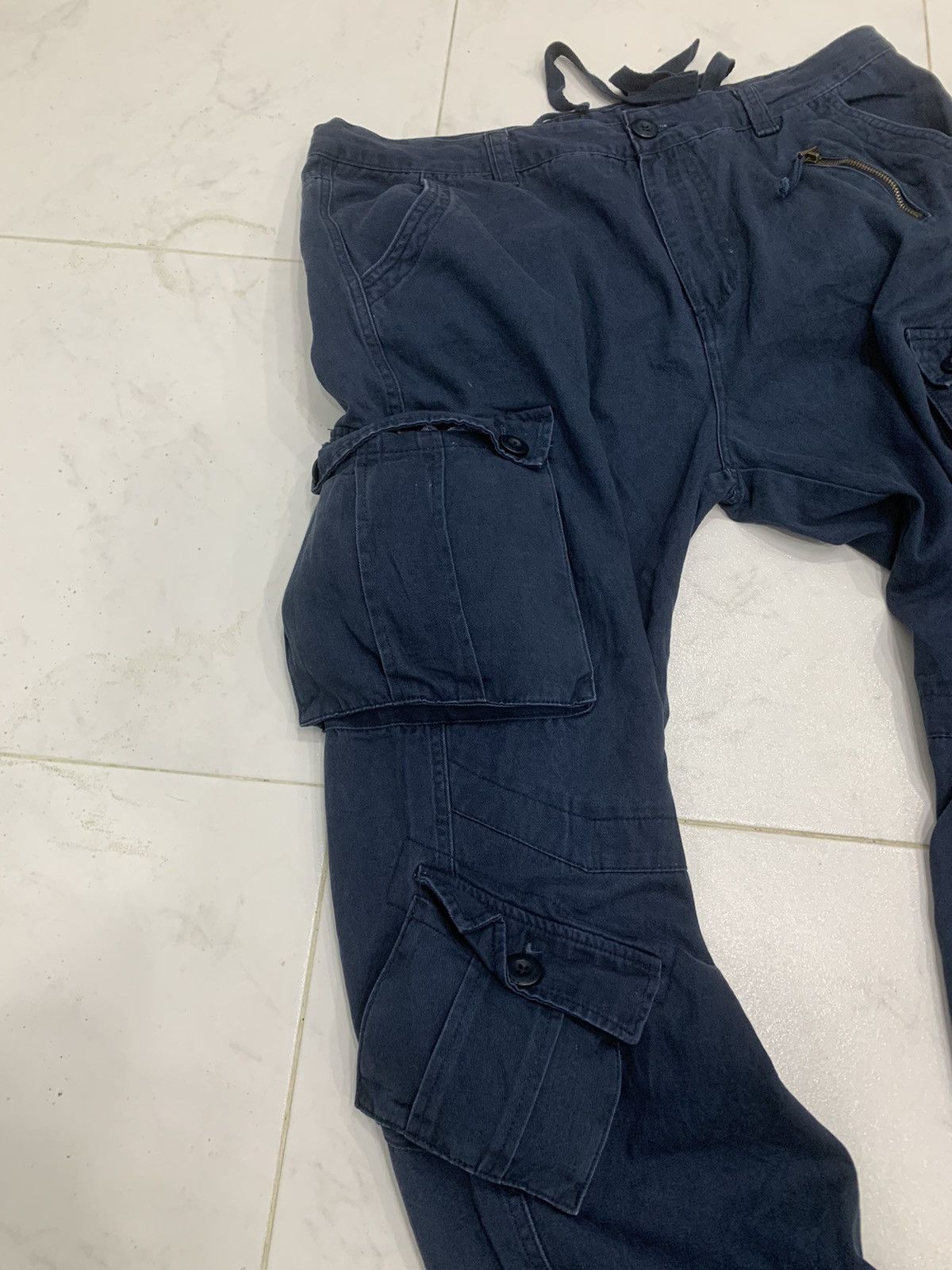 Japanese Brand Mustway 8 Pocket Cargo Pants Size US 39 - 3 Thumbnail