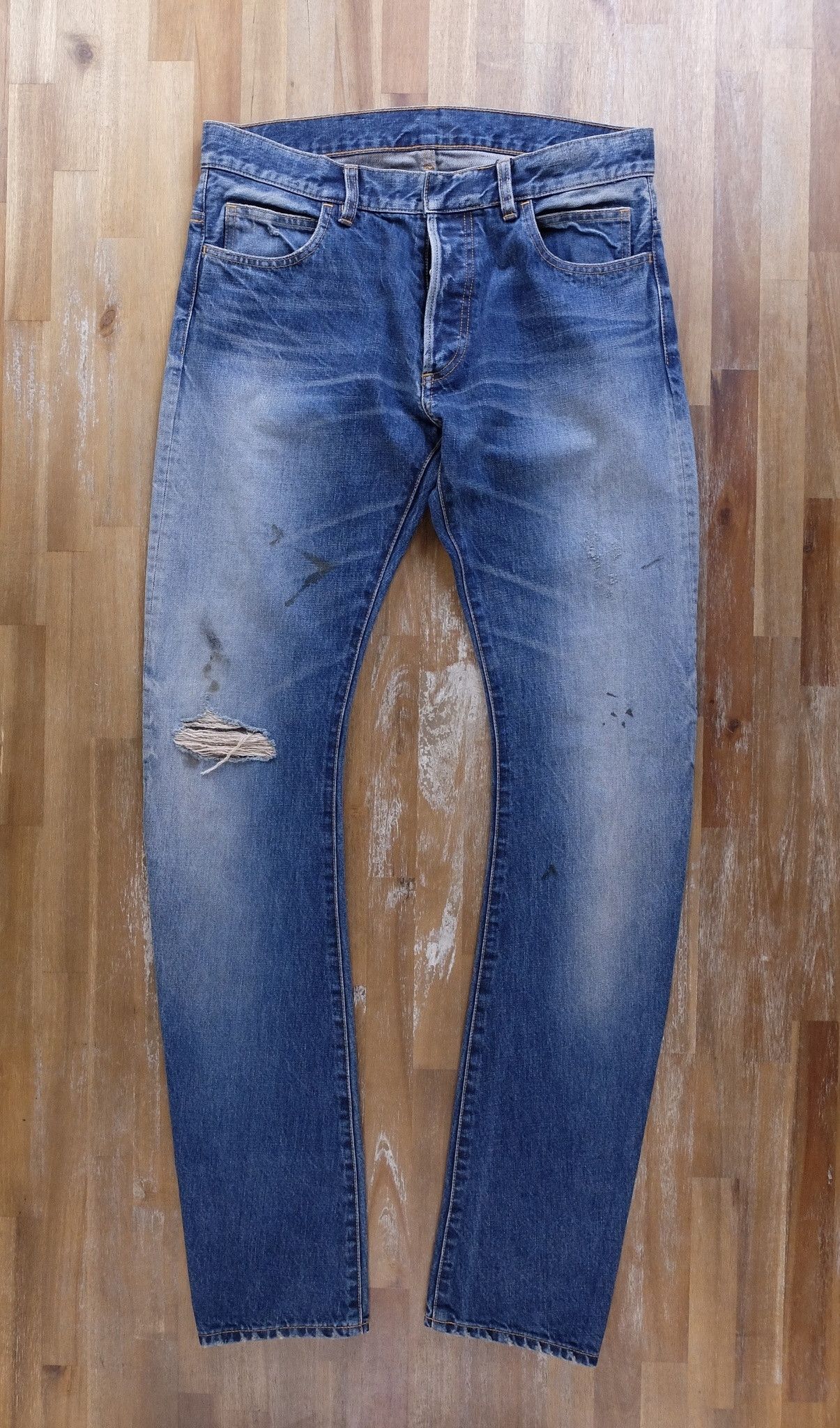 BALMAIN Paris blue jeans Made in Japan - Size 32 US