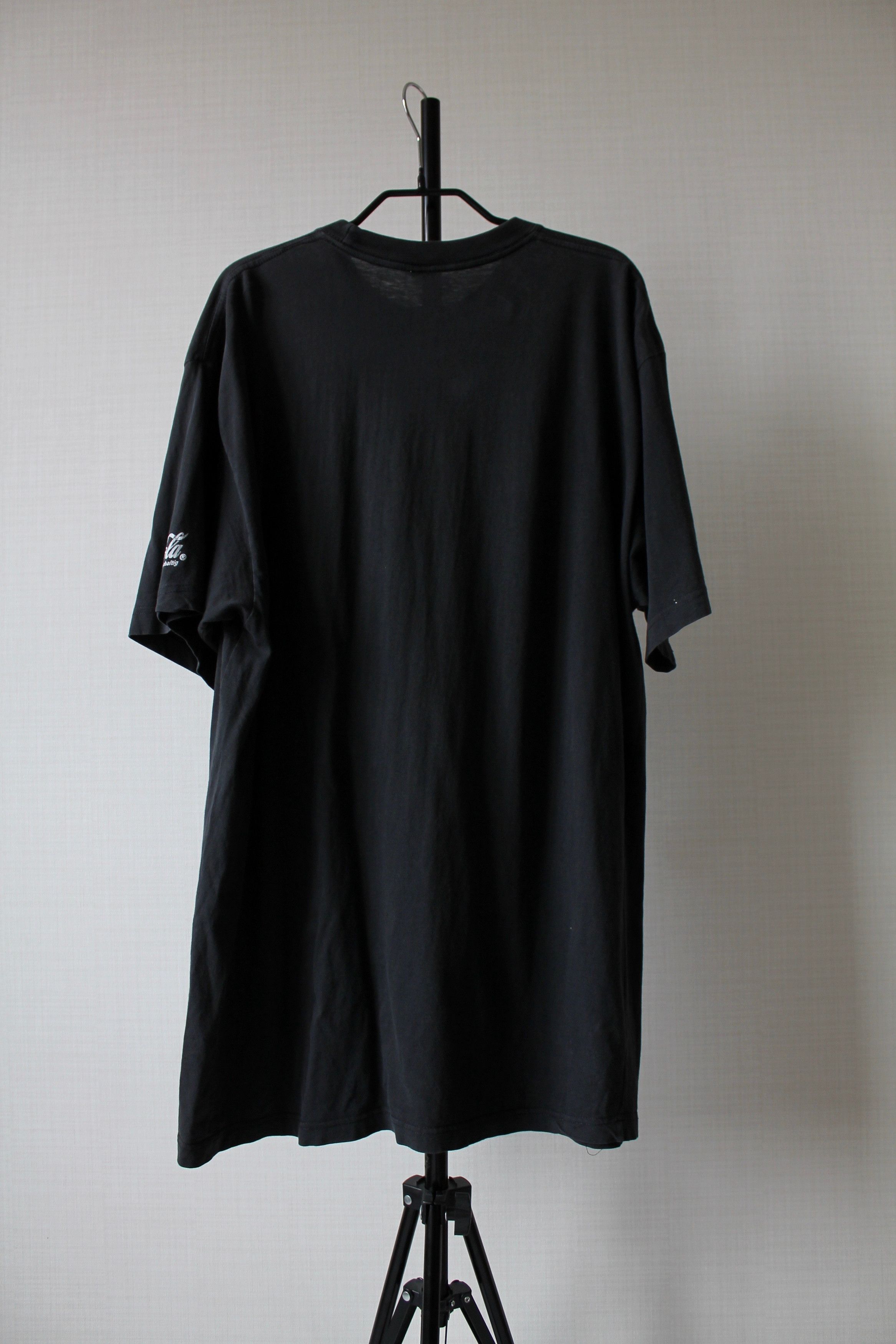 Coca Cola Coca Cola Vintage T-shirt Faded Black short sleeve Size US XL / EU 56 / 4 - 8 Thumbnail