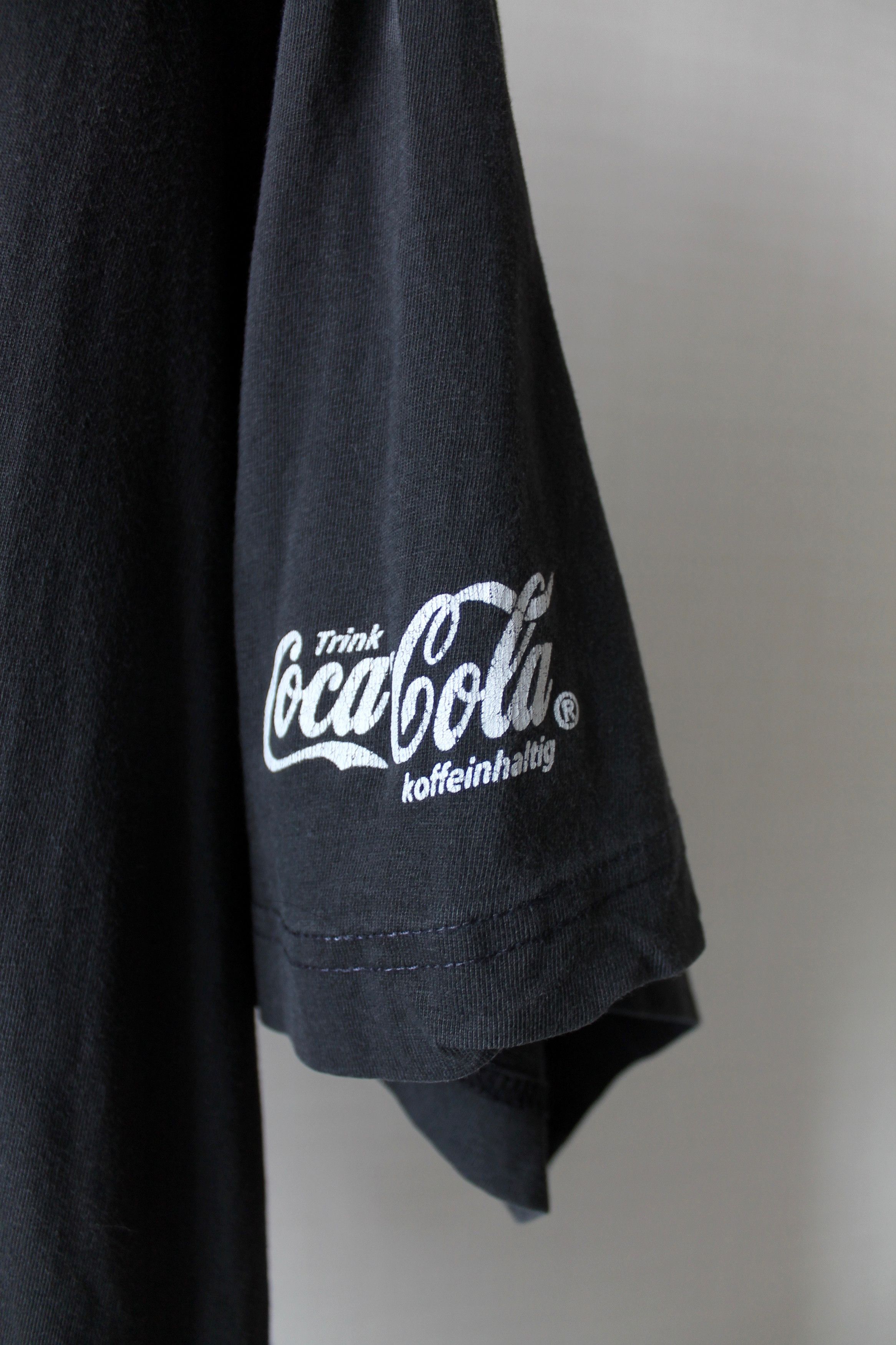 Coca Cola Coca Cola Vintage T-shirt Faded Black short sleeve Size US XL / EU 56 / 4 - 6 Thumbnail