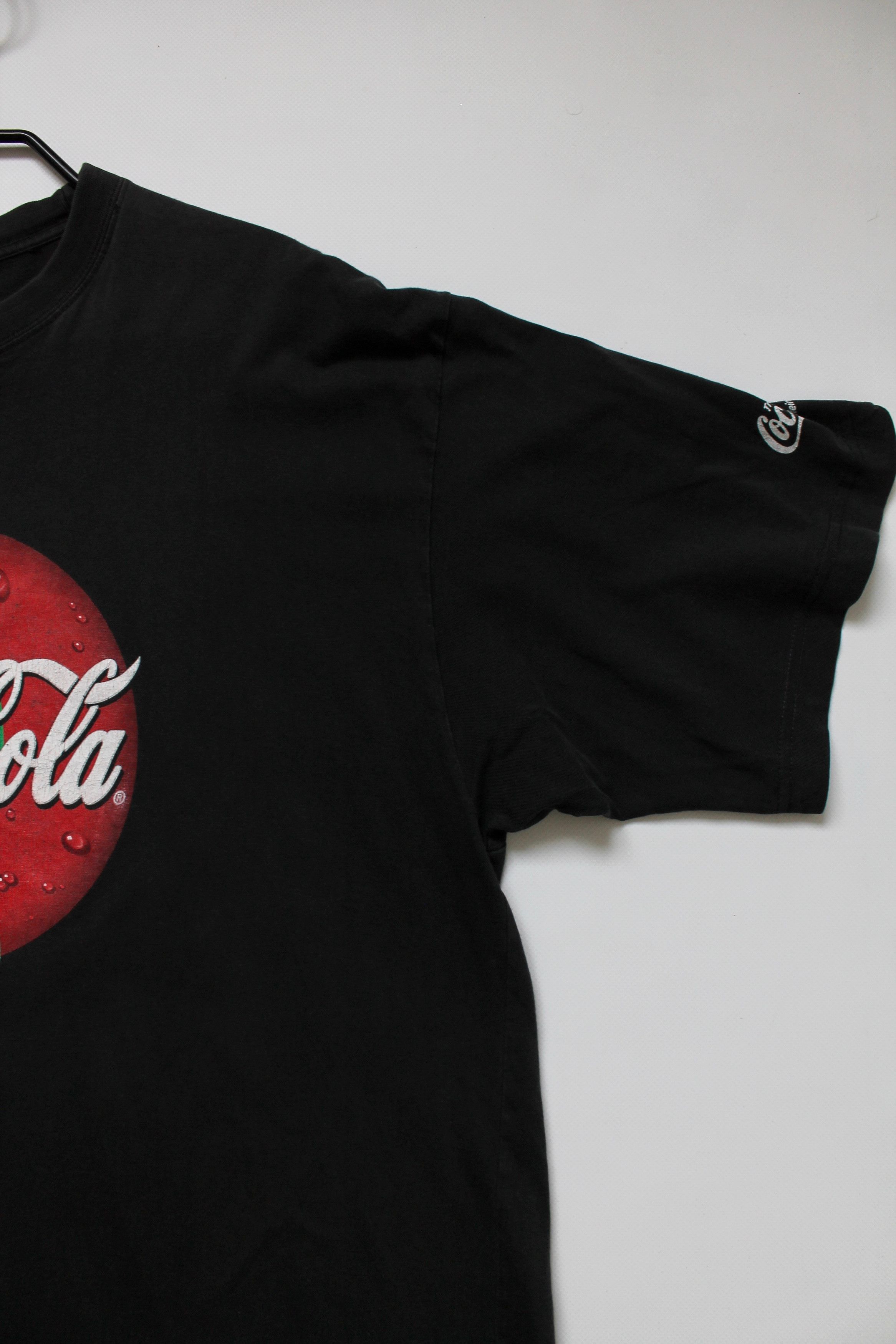 Coca Cola Coca Cola Vintage T-shirt Faded Black short sleeve Size US XL / EU 56 / 4 - 9 Thumbnail