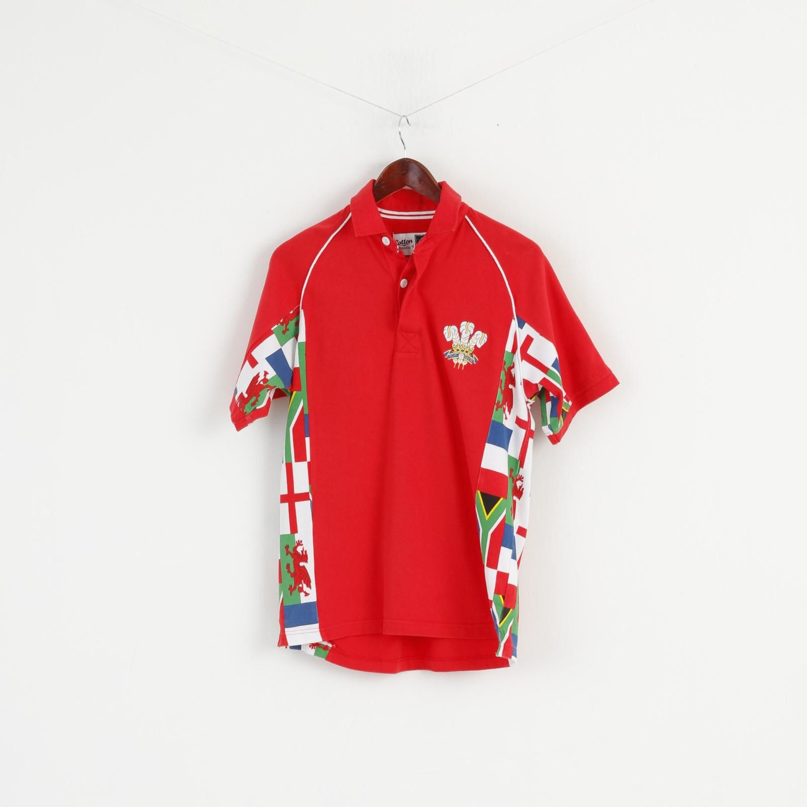 Cotton Traders Cotton Traders Men S Polo Shirt Red Cotton Welsh 5426 Size US S / EU 44-46 / 1 - 1 Thumbnail
