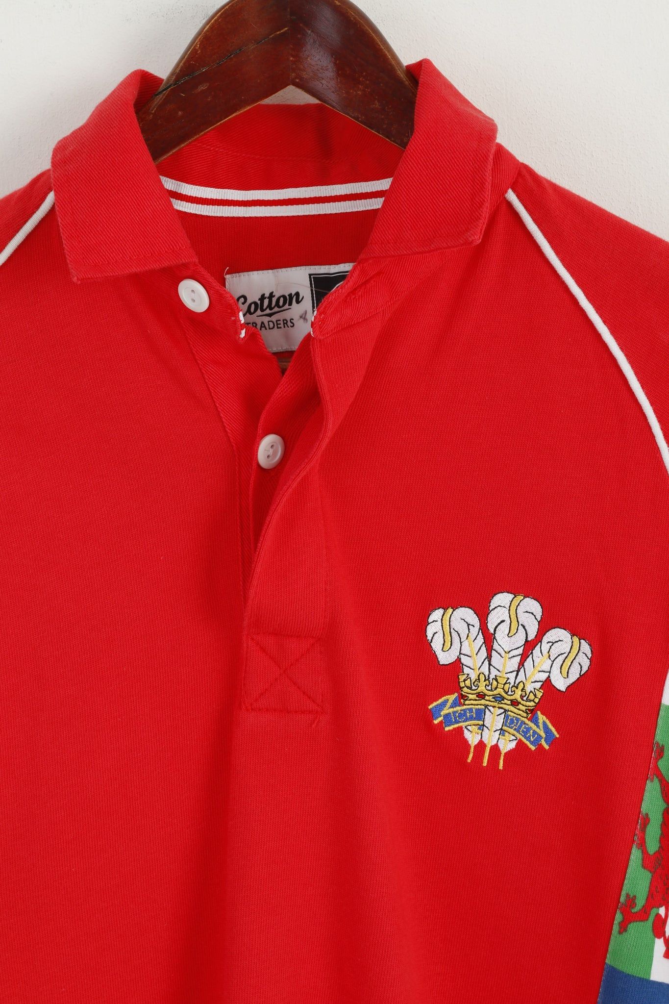 Cotton Traders Cotton Traders Men S Polo Shirt Red Cotton Welsh 5426 Size US S / EU 44-46 / 1 - 2 Thumbnail