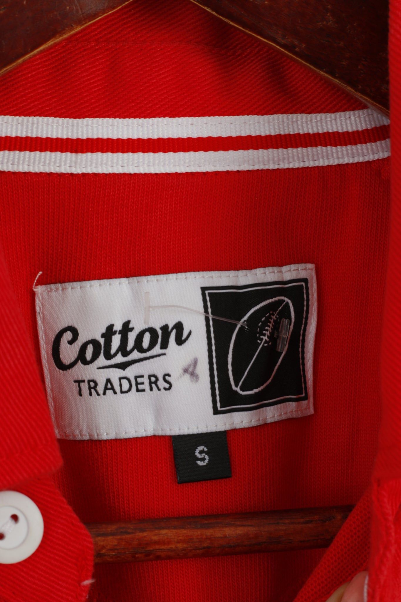 Cotton Traders Cotton Traders Men S Polo Shirt Red Cotton Welsh 5426 Size US S / EU 44-46 / 1 - 3 Thumbnail
