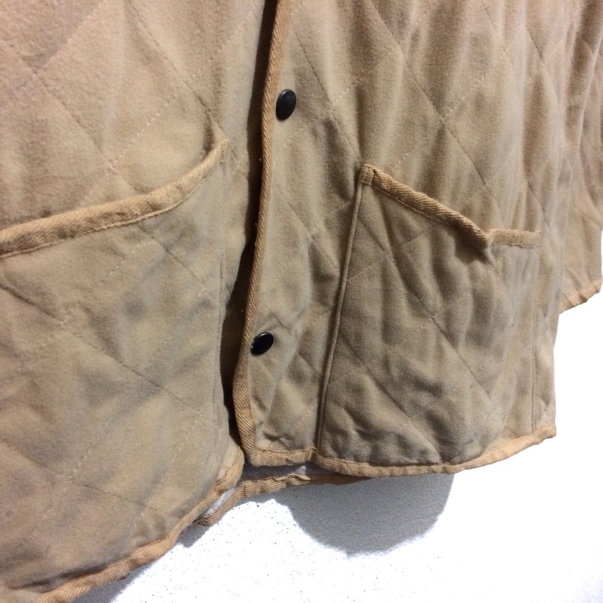 Kansai Yamamoto Vintage Kansai Jeans Quilted Design Snap Button Jacket Size US M / EU 48-50 / 2 - 4 Thumbnail