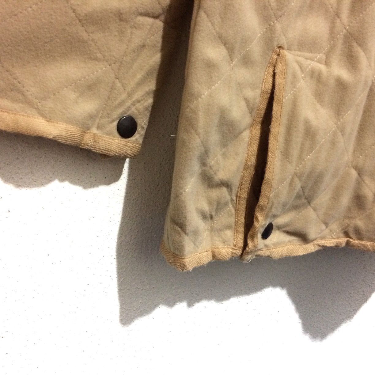 Kansai Yamamoto Vintage Kansai Jeans Quilted Design Snap Button Jacket Size US M / EU 48-50 / 2 - 6 Thumbnail