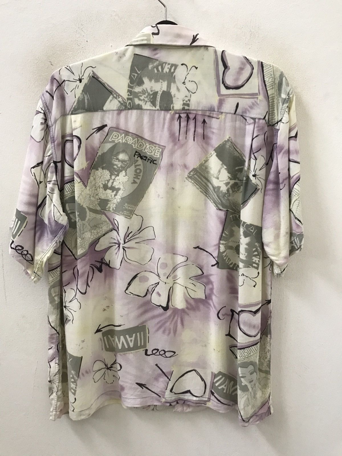 Vintage Tabura Surf Co Japan Pacific Paradise Rayon Hawaiian Size US L / EU 52-54 / 3 - 5 Thumbnail