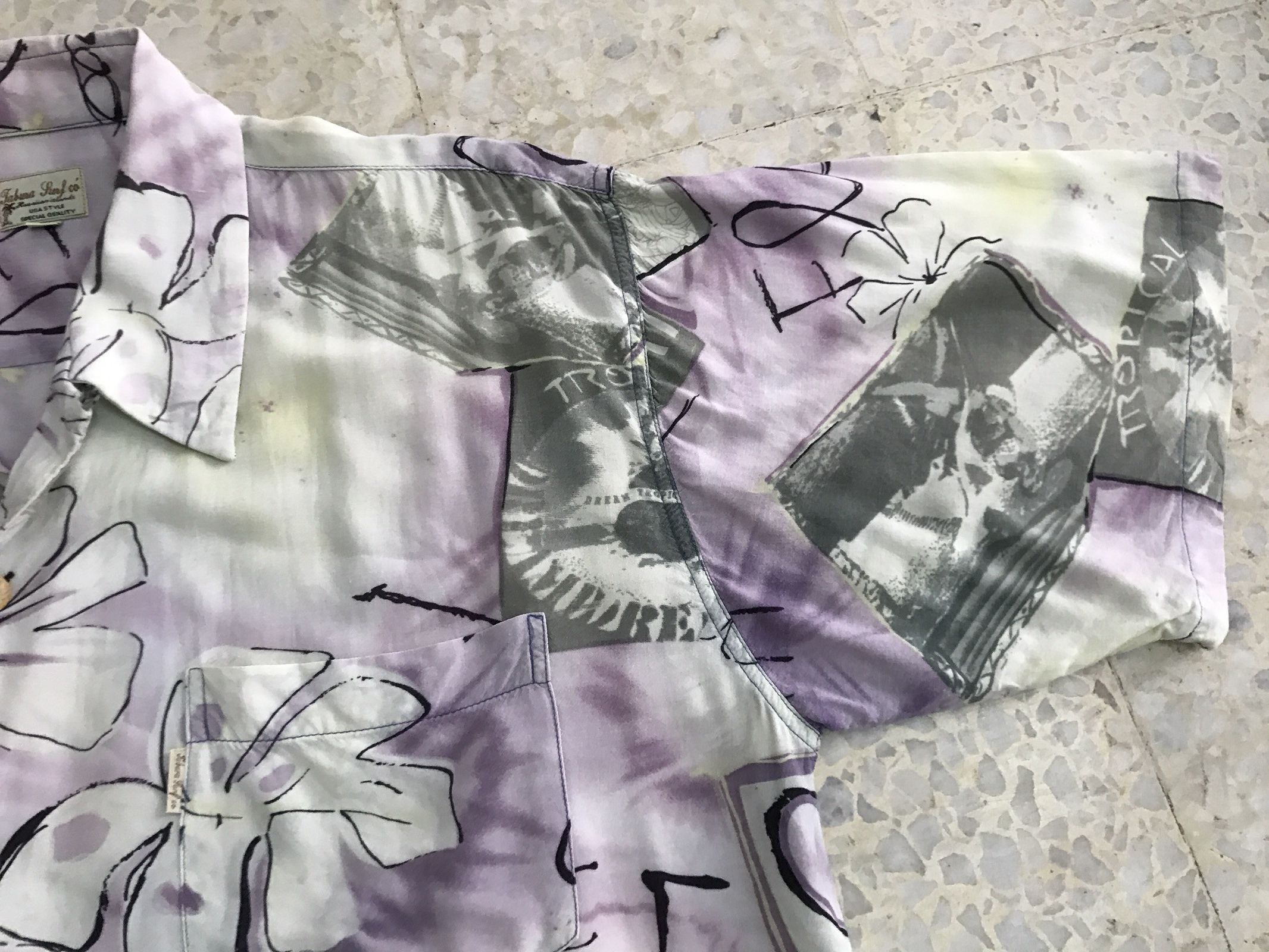 Vintage Tabura Surf Co Japan Pacific Paradise Rayon Hawaiian Size US L / EU 52-54 / 3 - 10 Thumbnail