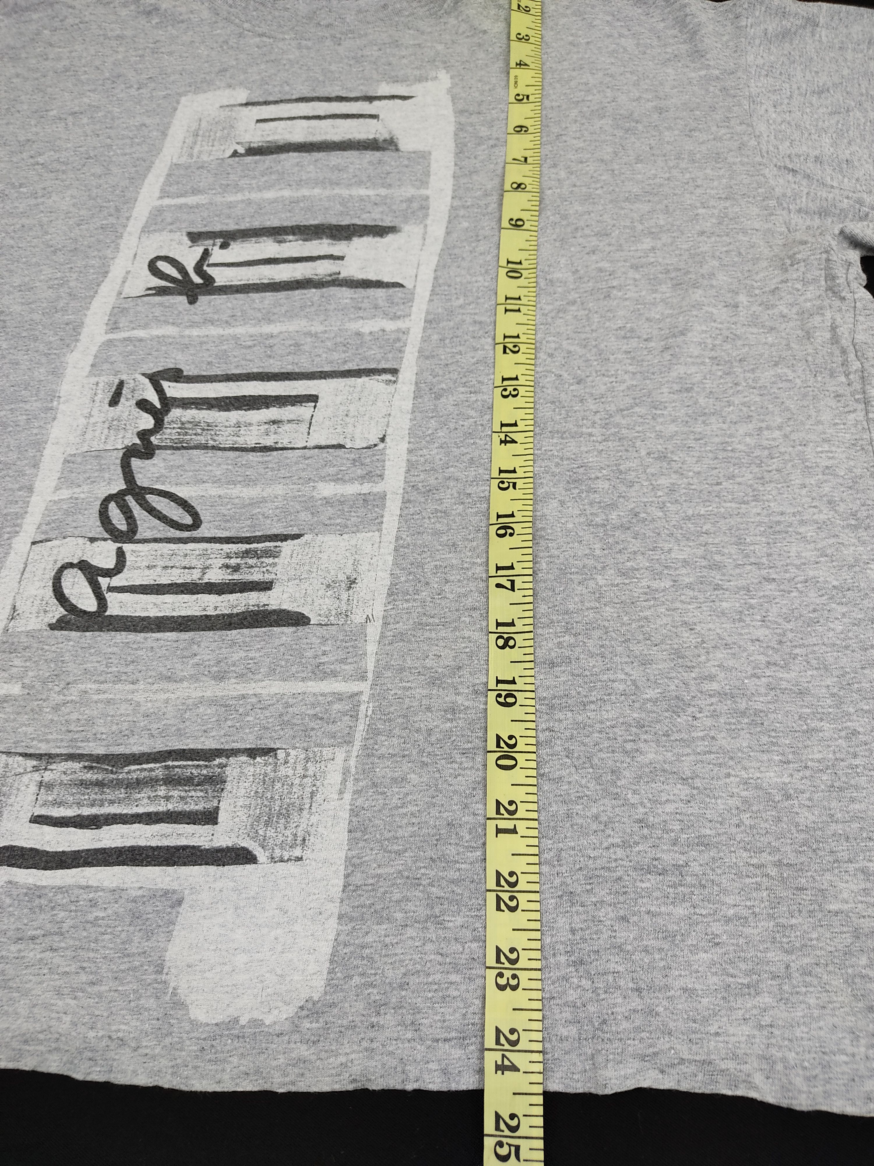 agnes b. Agnes B. Made in France Big Logo Tee Size XL / US 12-14 / IT 48-50 - 7 Thumbnail
