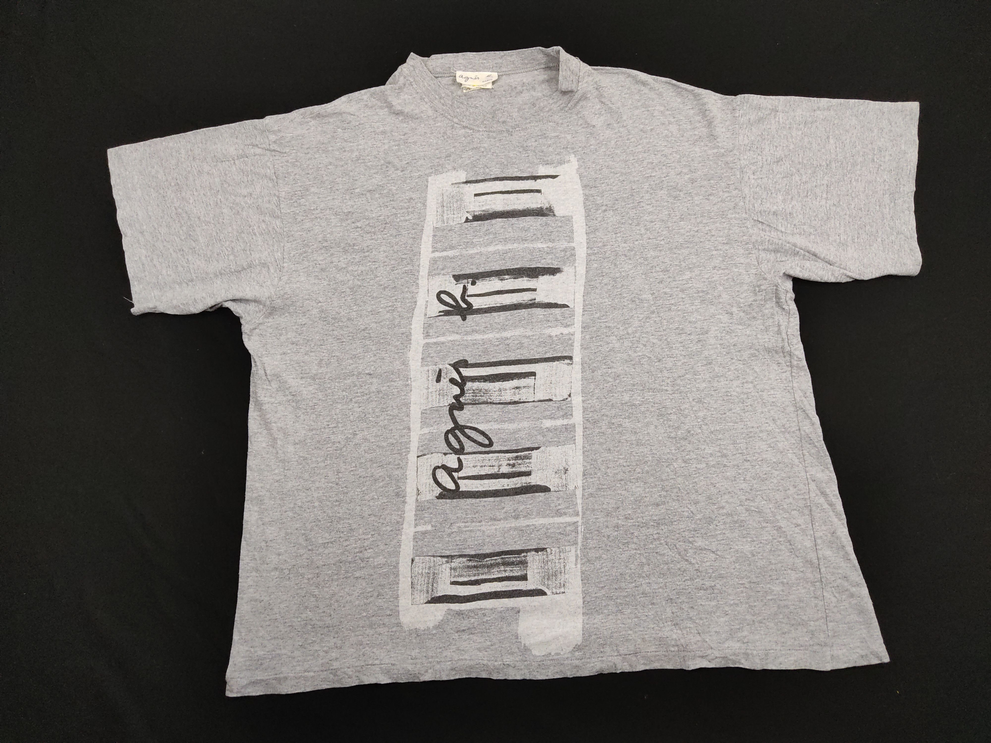 Agnes B. Made in France Big Logo Tee