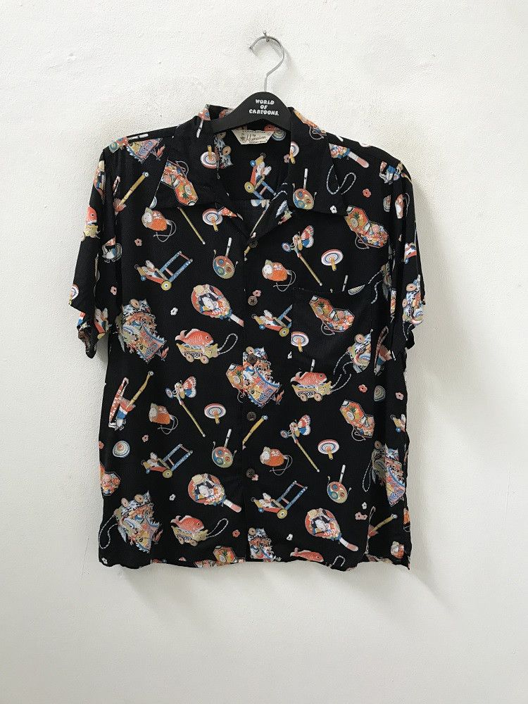 Japanese Brand Japanese Hawaiian History Book Japan Motif Gisha Size US M / EU 48-50 / 2 - 1 Thumbnail