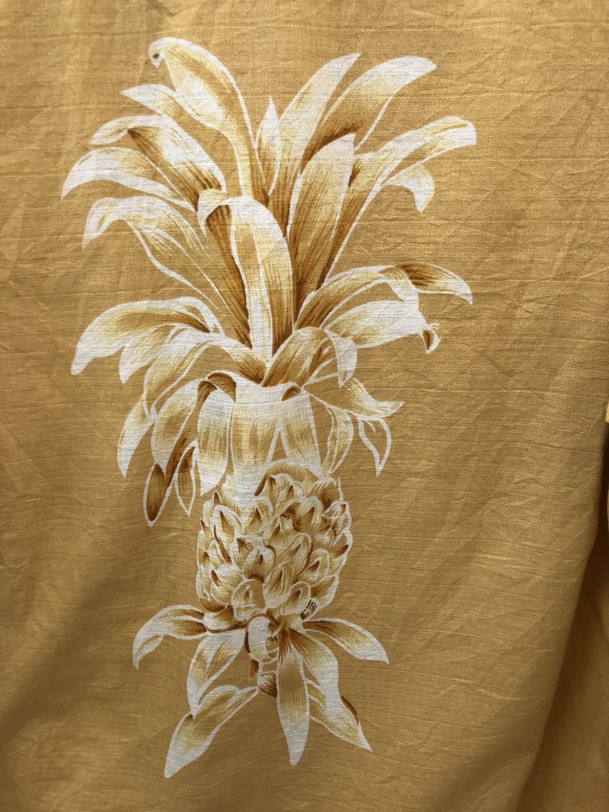 Tommy Bahama Tommy Bahama Pineapple 🍍 Printed Border Hawaiian Shirt Size US L / EU 52-54 / 3 - 2 Thumbnail