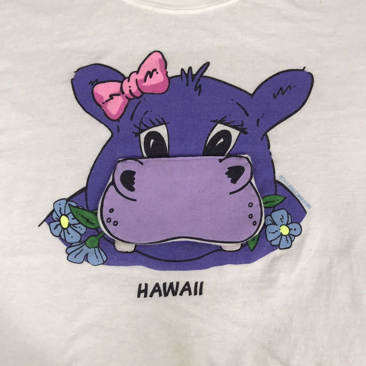 Vintage Vintage Jungle Rags Hawaii Hippo Character Modern Classic Size XS / US 0-2 / IT 36-38 - 3 Thumbnail
