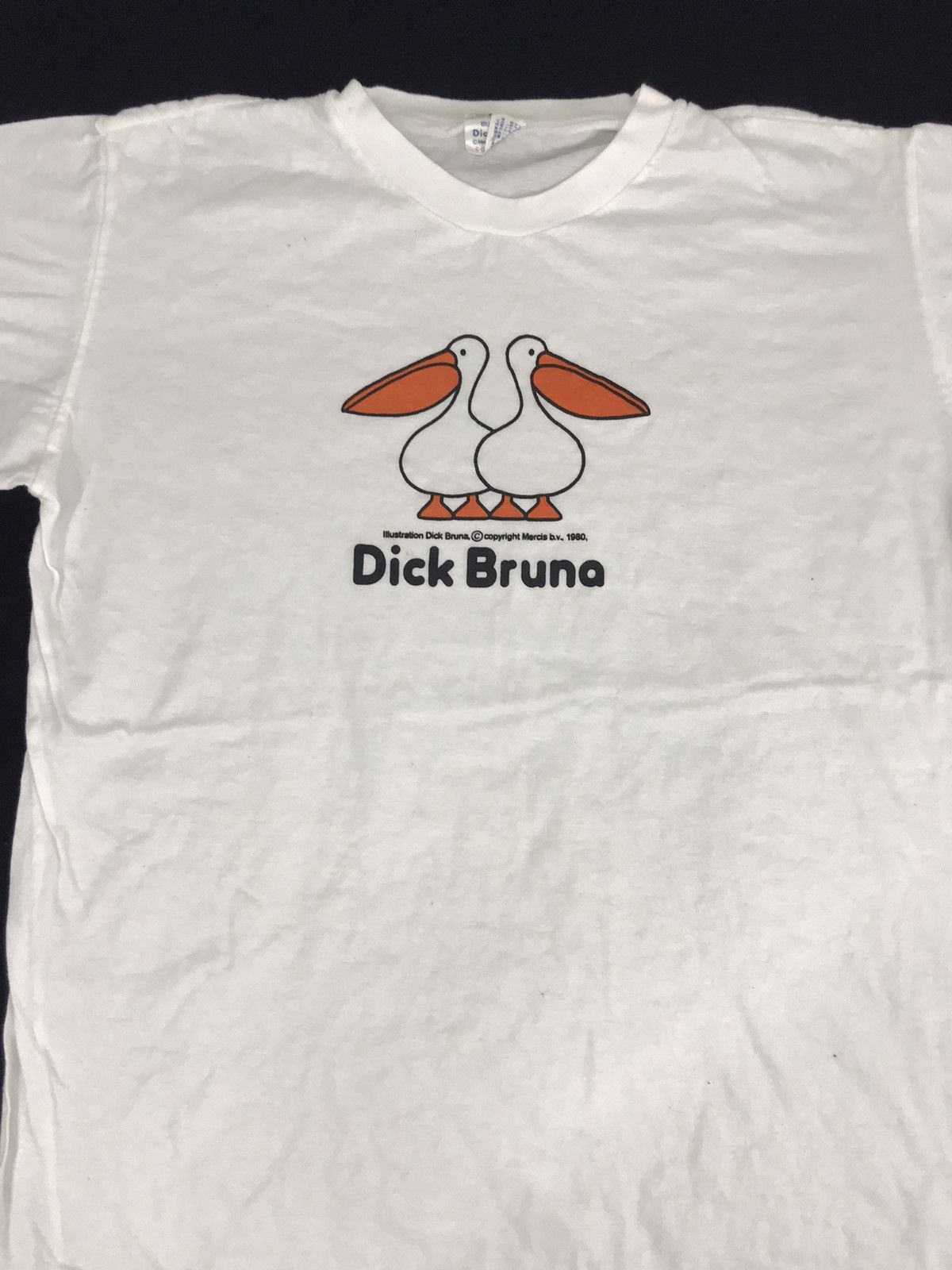 Japanese Brand Vintage Dick Bruno Copyright Mercis BV 1980 Big Printed Size S / US 4 / IT 40 - 2 Thumbnail
