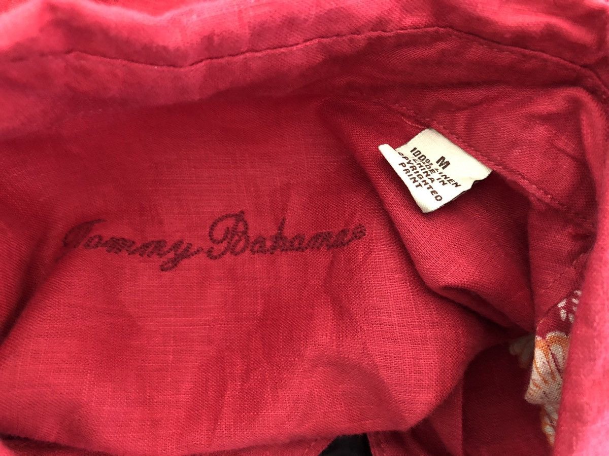 Tommy Bahama Tommy Bahama Panel Print Long Sleeve Hawaiian Linen Shirt Size US M / EU 48-50 / 2 - 11 Thumbnail