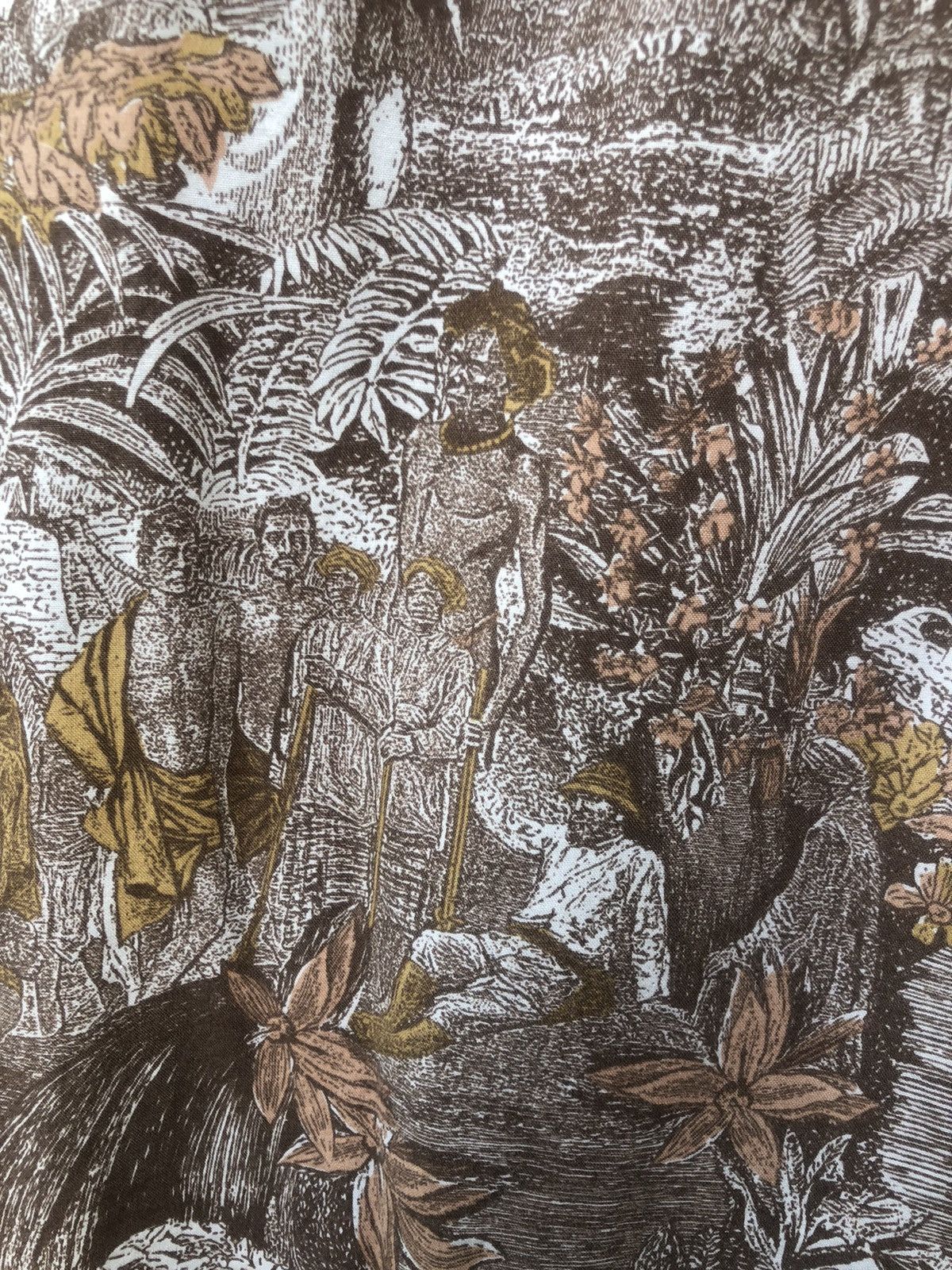 Vintage TIME SHIFTER For Wandering Men Rayon Silk Tribal Size US L / EU 52-54 / 3 - 18 Thumbnail