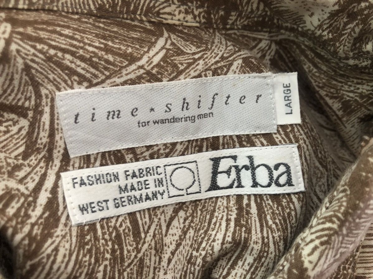 Vintage TIME SHIFTER For Wandering Men Rayon Silk Tribal Size US L / EU 52-54 / 3 - 22 Thumbnail