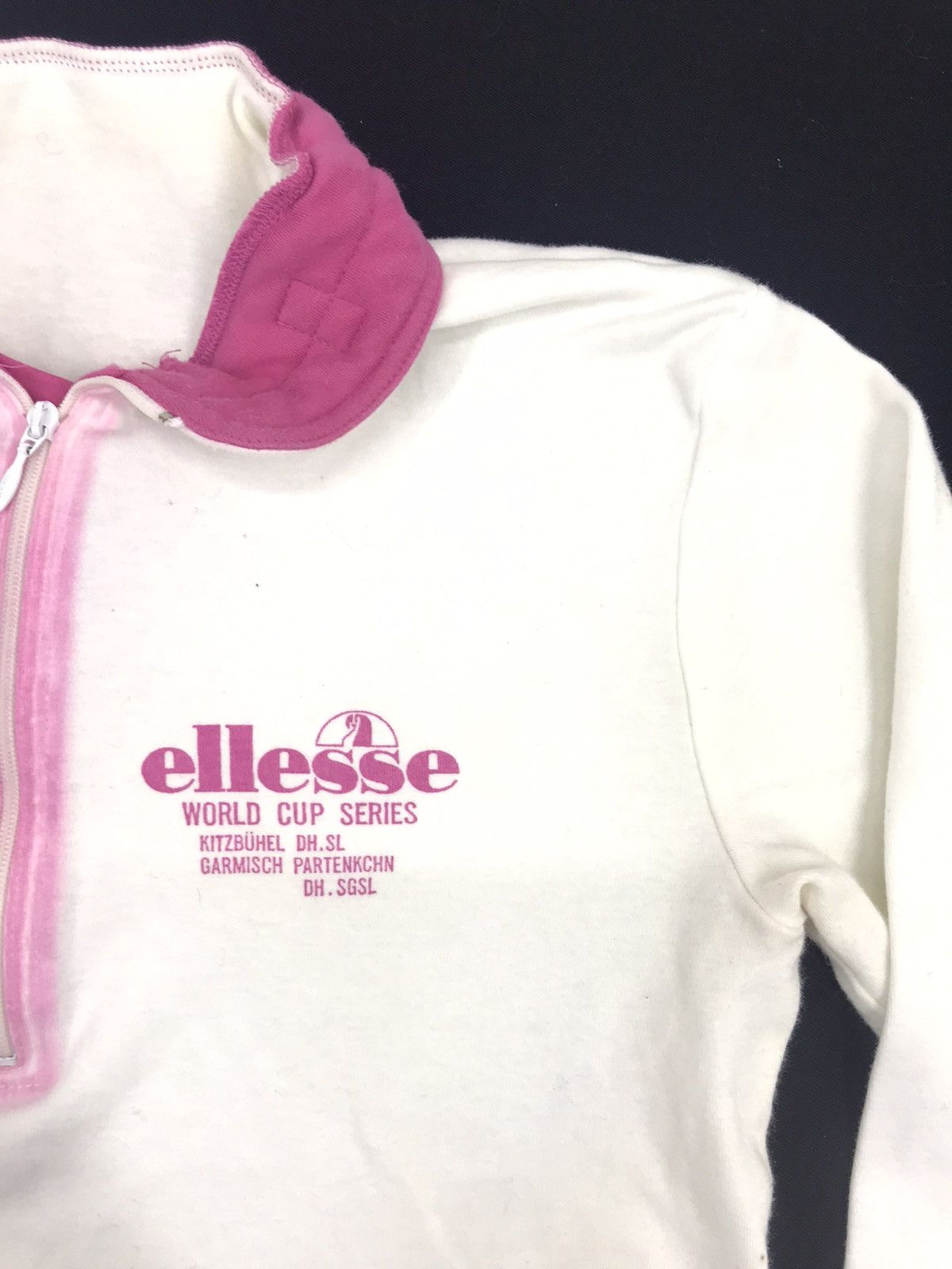Ellesse Vintage Ellesse World Cup Series Half Zipper Stretchable Size XS / US 0-2 / IT 36-38 - 2 Thumbnail