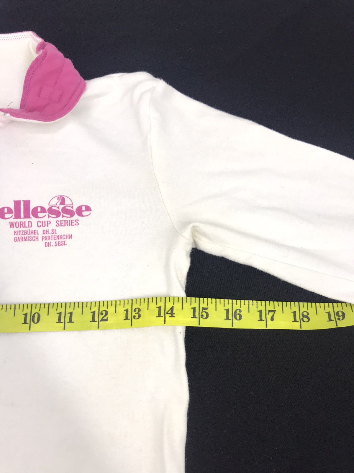 Ellesse Vintage Ellesse World Cup Series Half Zipper Stretchable Size XS / US 0-2 / IT 36-38 - 7 Thumbnail