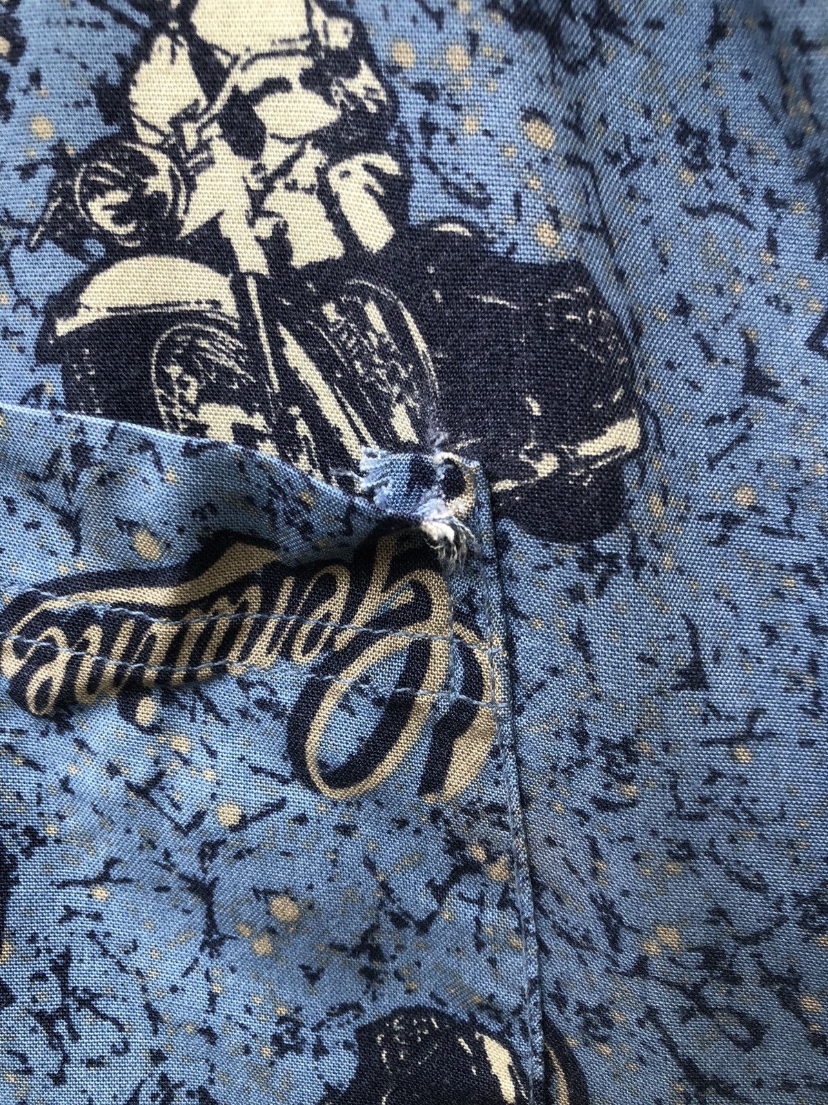 Harley Davidson Vintage HD All Printed 100% Rayon Hawaiian Aloha Shirt Size US XL / EU 56 / 4 - 5 Thumbnail
