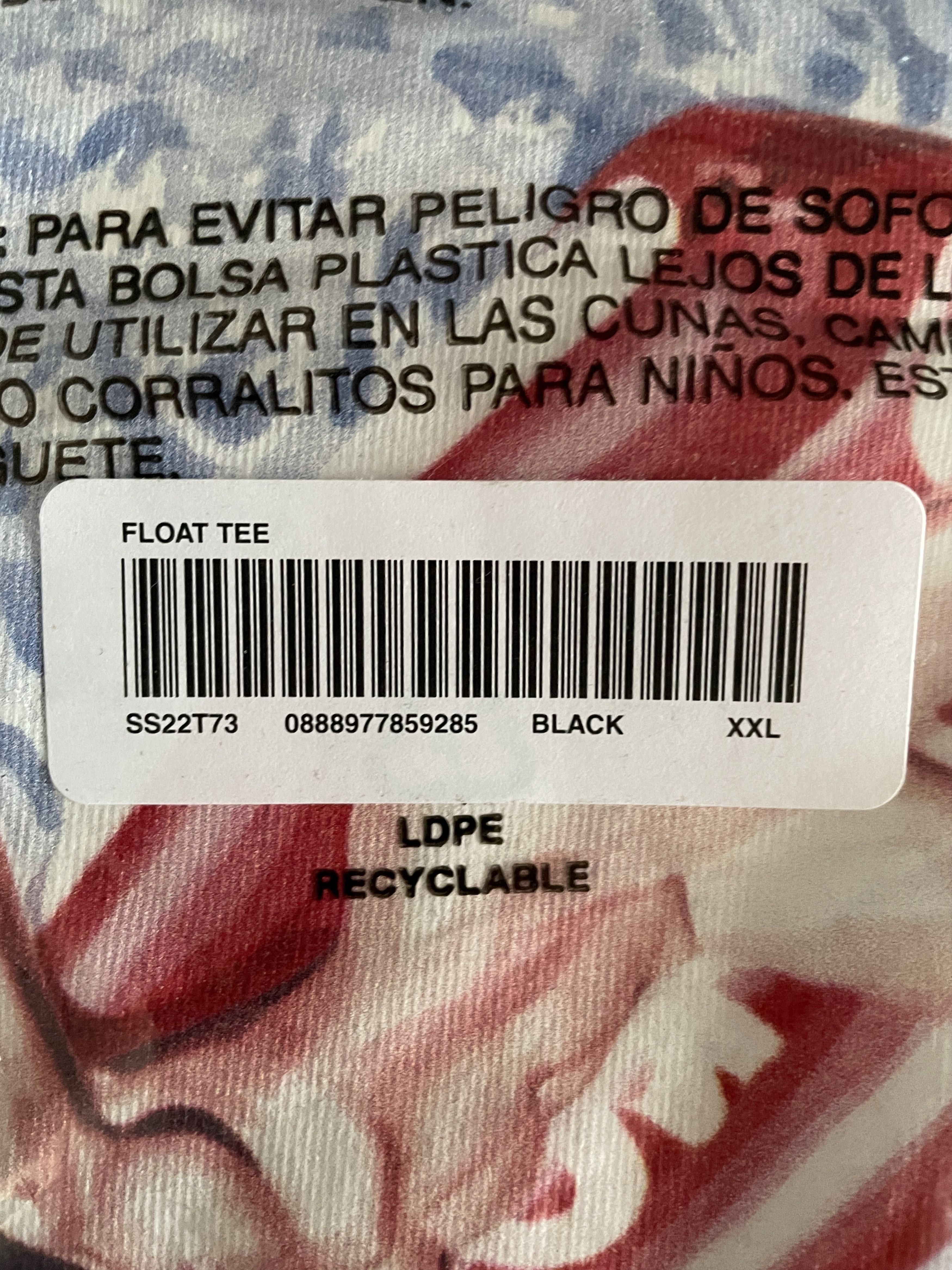 Supreme Supreme Float Tee Black XXLarge 2XLarge 2XL XXL NEW IN HAND Size US XXL / EU 58 / 5 - 3 Thumbnail