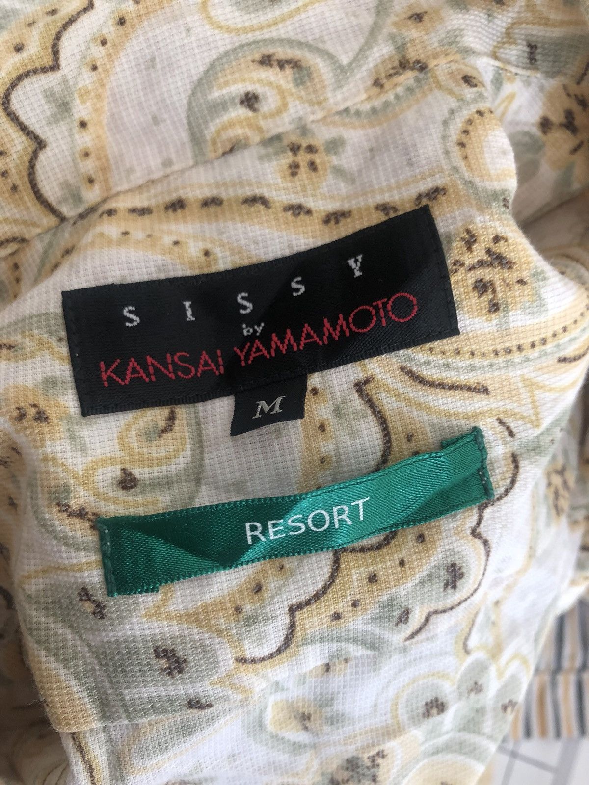 Kansai Yamamoto Kansai Yamamoto Double Pocket Paisley Hawaiian Shirt Size US M / EU 48-50 / 2 - 6 Thumbnail