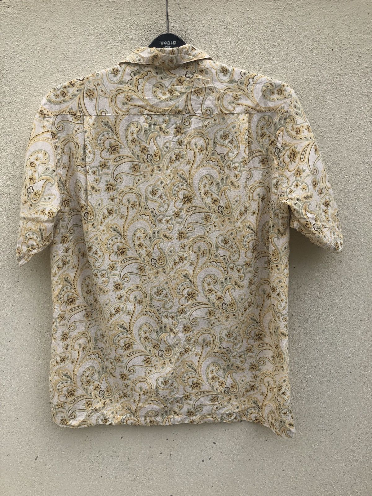 Kansai Yamamoto Kansai Yamamoto Double Pocket Paisley Hawaiian Shirt Size US M / EU 48-50 / 2 - 5 Thumbnail
