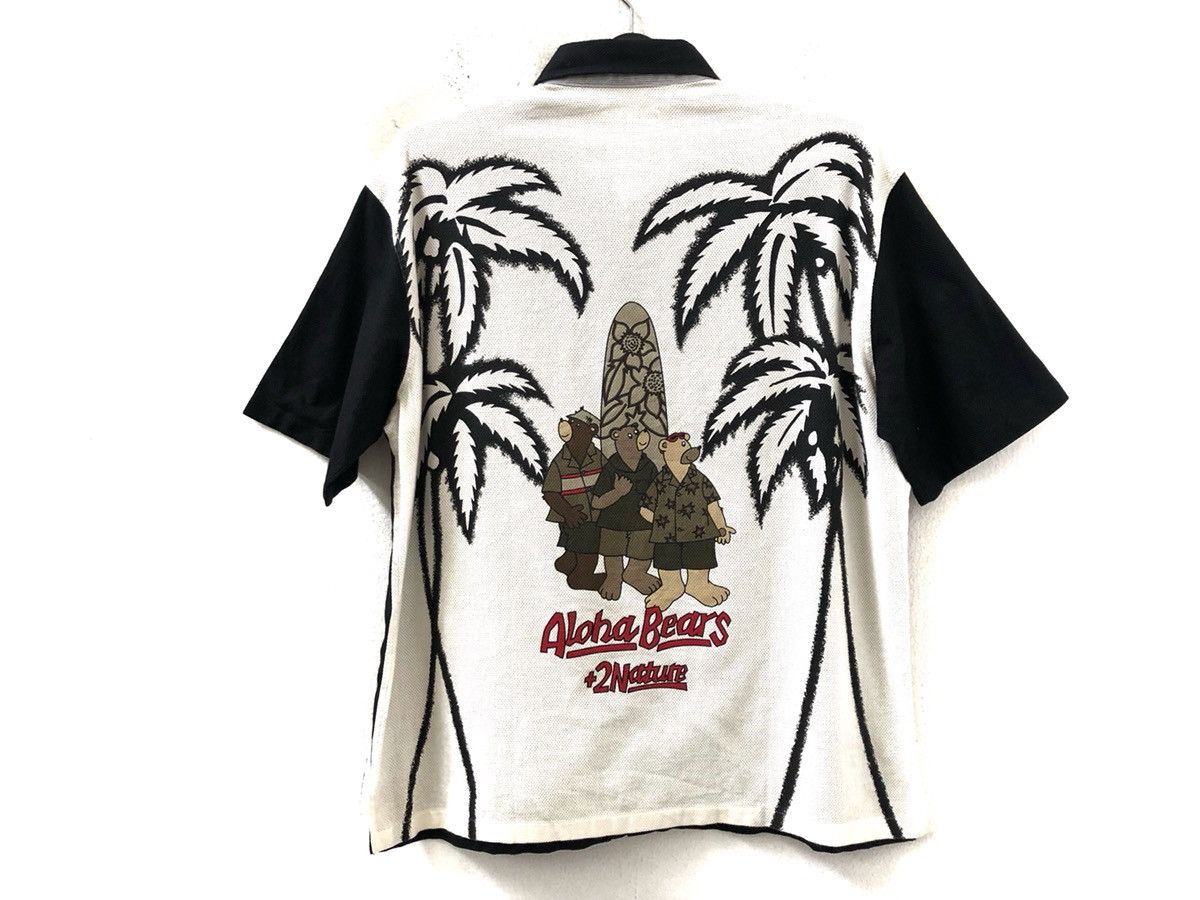 Jean Charles De Castelbajac Castelbajac +2 Nature Palm Tree Hawaiian Aloha Bears Shirt Size US L / EU 52-54 / 3 - 1 Thumbnail