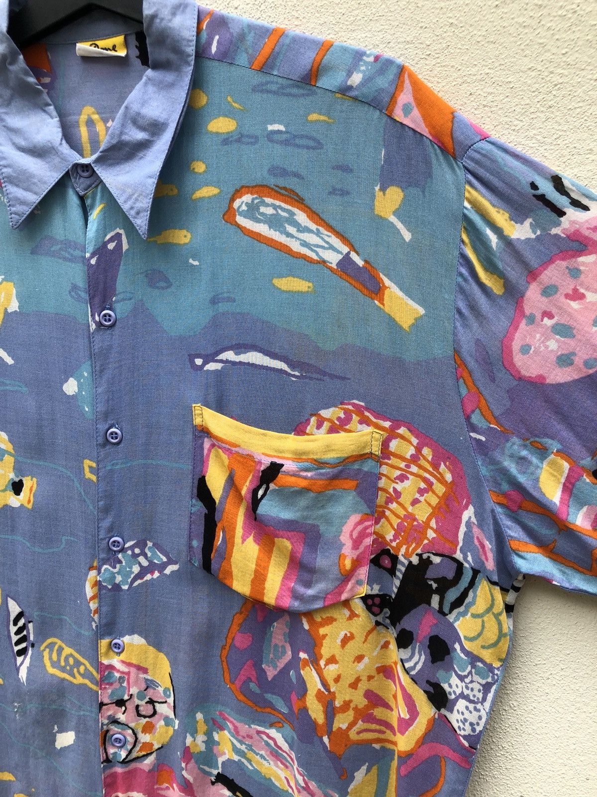 Vintage Vintage Ken Done Hawaiian Shirt Size US XL / EU 56 / 4 - 3 Thumbnail