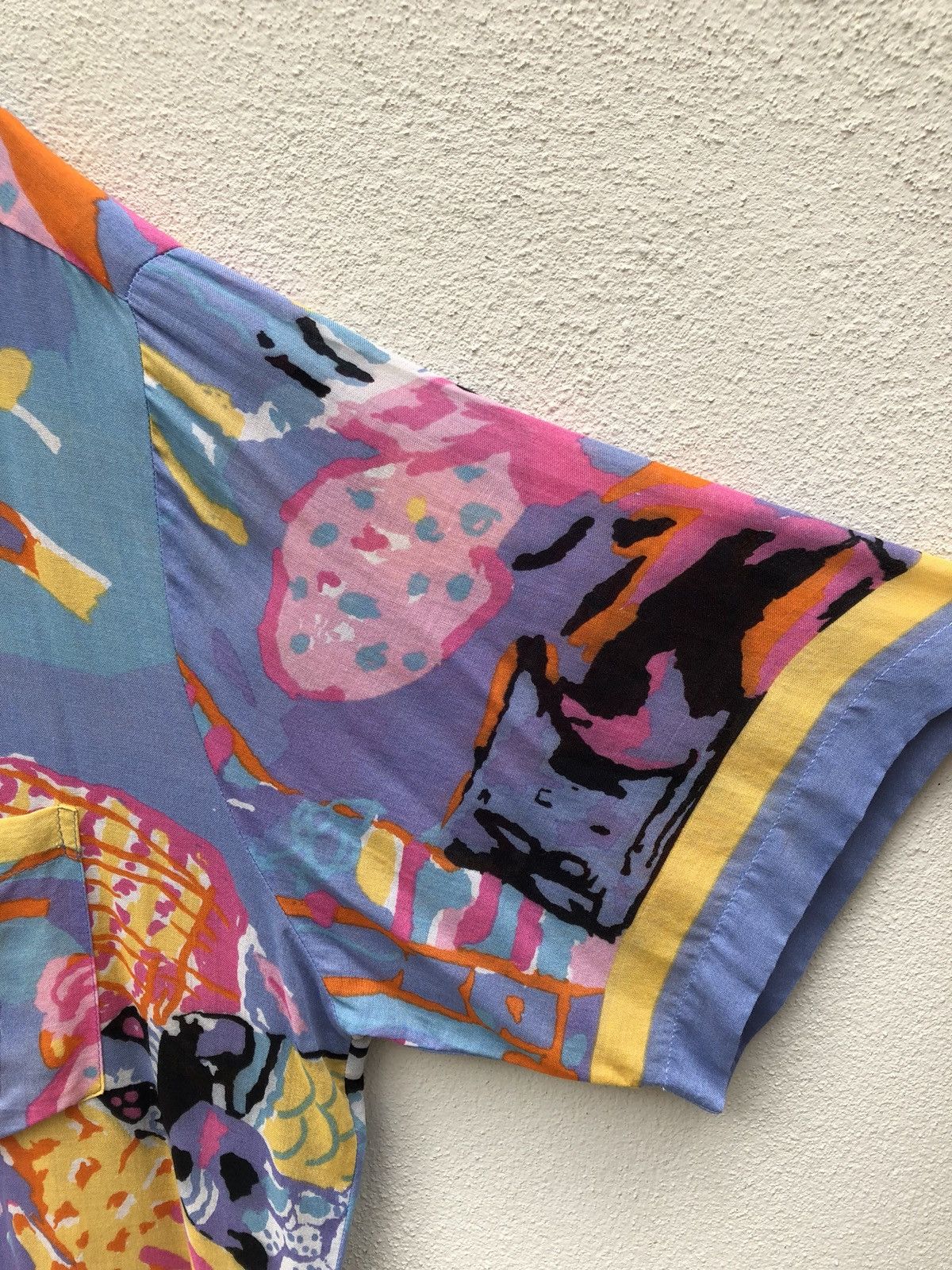 Vintage Vintage Ken Done Hawaiian Shirt Size US XL / EU 56 / 4 - 2 Thumbnail