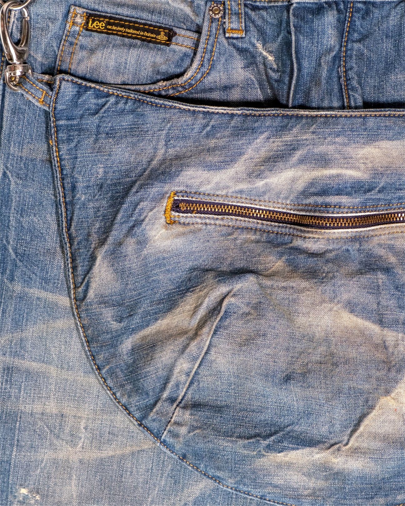 Lee × Vivienne Westwood Vivienne Westwood x Lee Belt Bag Denim Size US 30 / EU 46 - 2 Thumbnail