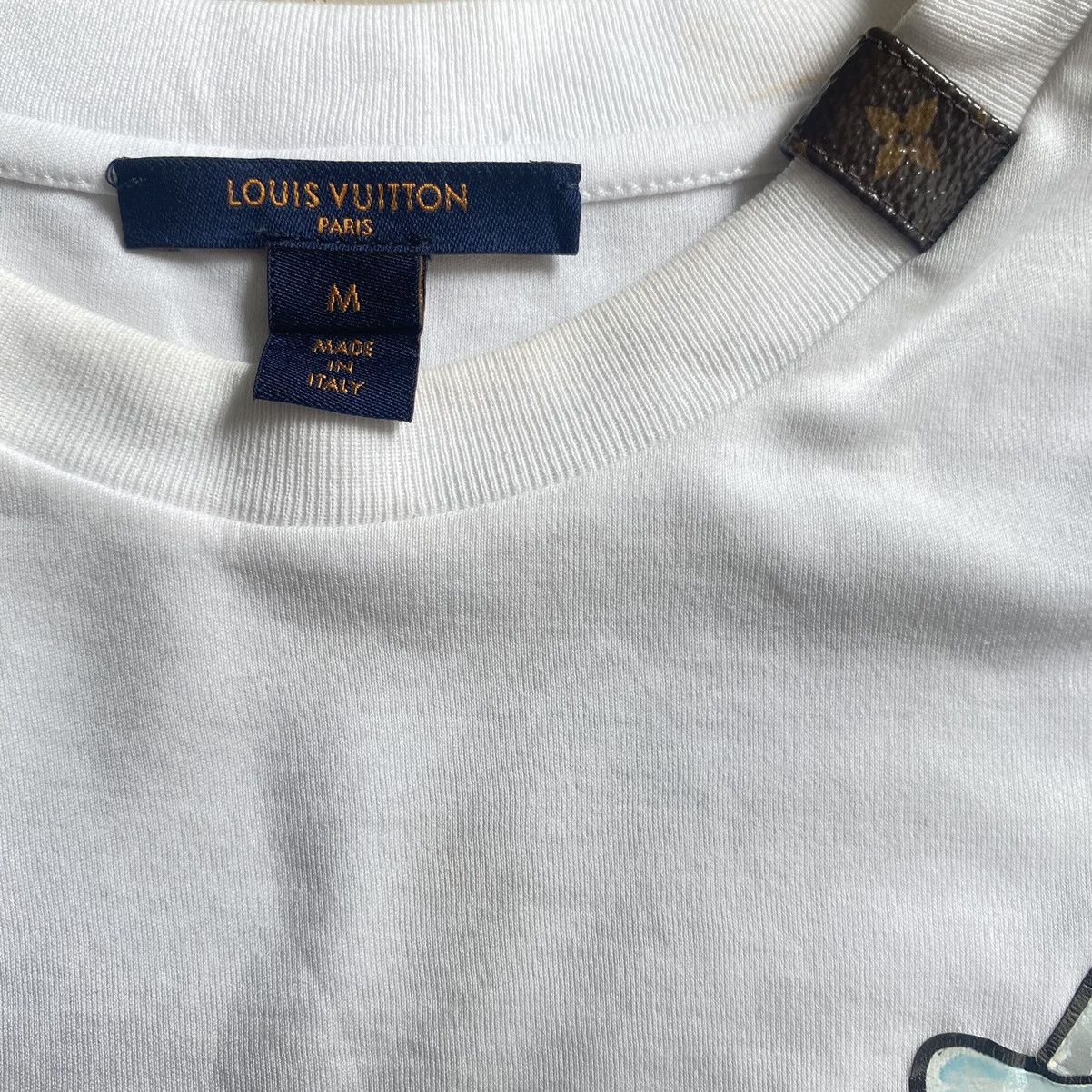 Louis Vuitton SS19 Louis Vuitton (Womenswear Collection) Space-age T Shirt Size ONE SIZE - 4 Thumbnail