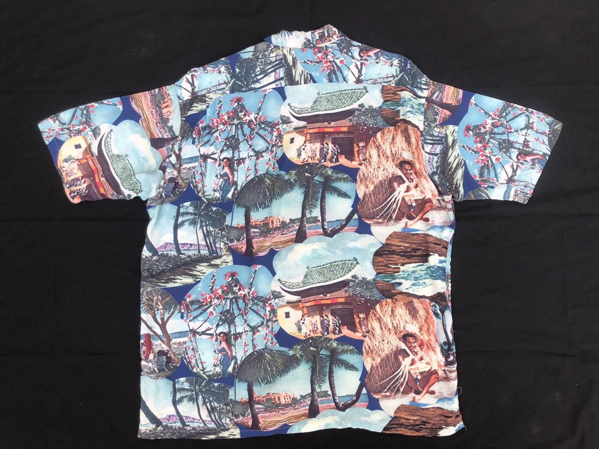 Buzz Rickson's GOLD Toyo Enterprises Japan Open Collar Rayon Hawaiian Shirt Size US L / EU 52-54 / 3 - 2 Thumbnail