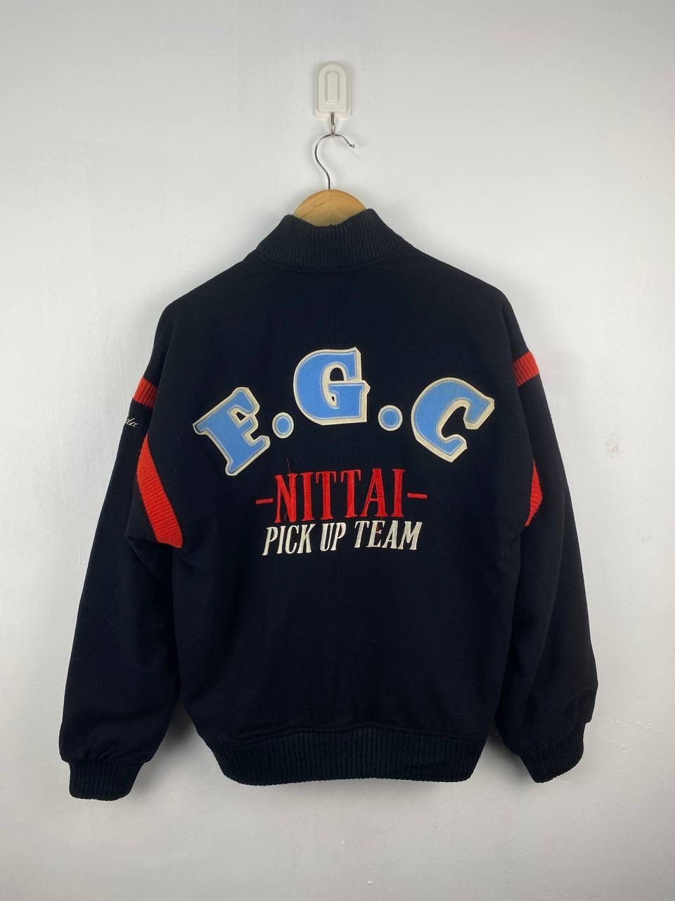 Japanese Brand Vintage FGC Nittai Pickup Team Varsity Jacket Gymnastic Club Size US M / EU 48-50 / 2 - 1 Thumbnail